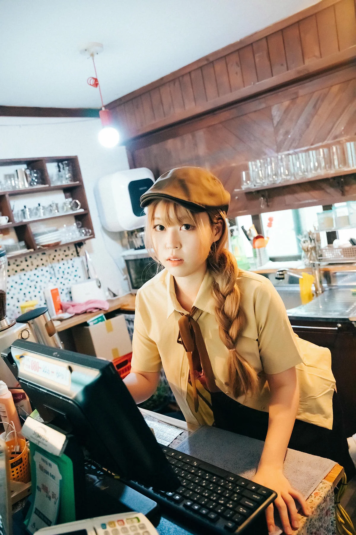 Loozy No.050 Mozzi咖啡馆美女 - 10