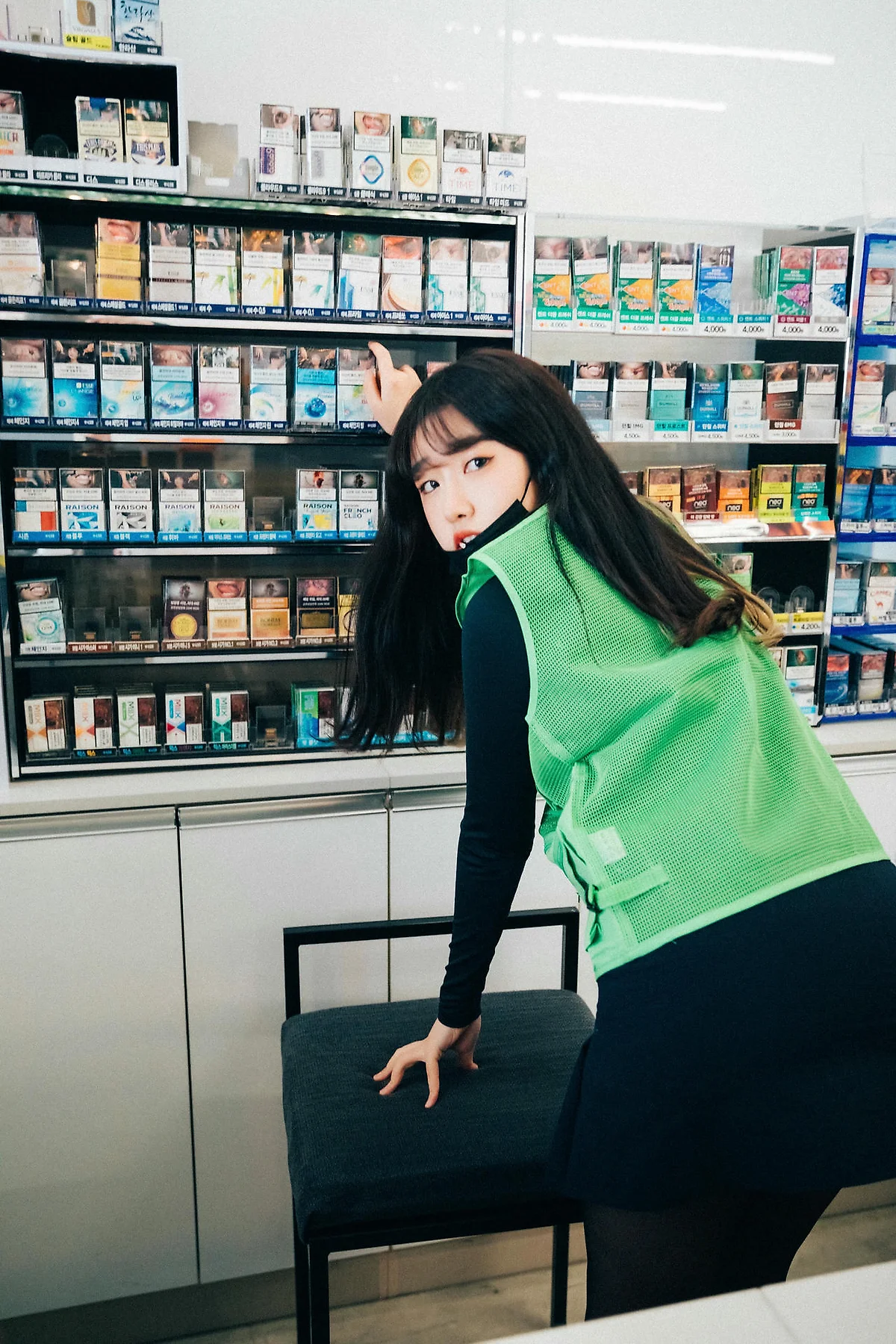 Loozy No.052 Sonson超市收银黑丝写真 - 7