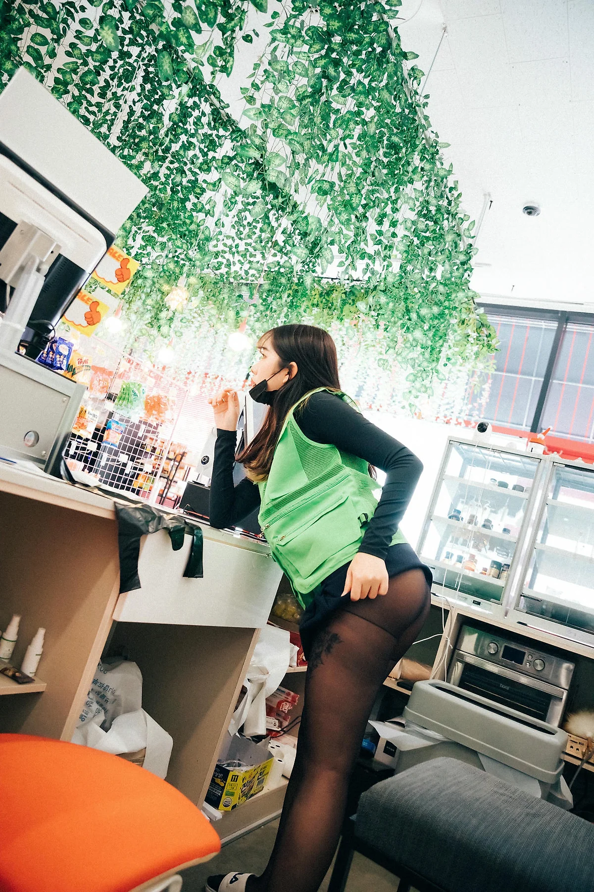 Loozy No.052 Sonson超市收银黑丝写真 - 9