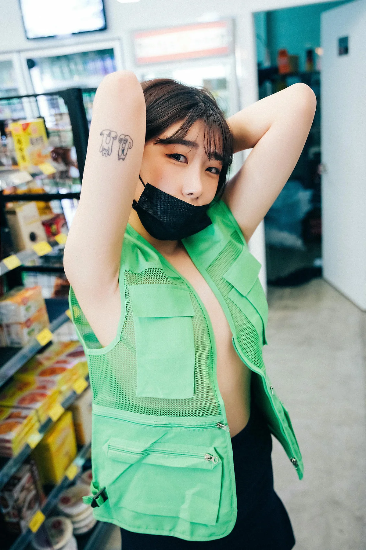 Loozy No.052 Sonson超市收银黑丝写真 - 9