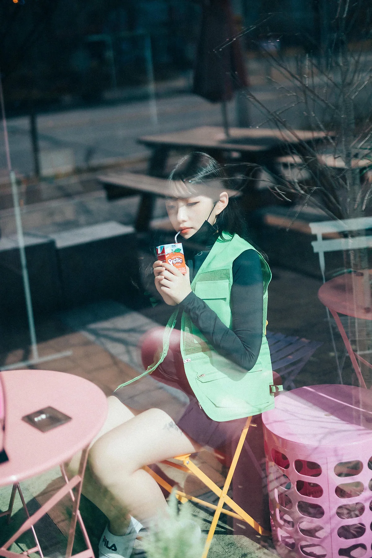 Loozy No.052 Sonson超市收银黑丝写真 - 2