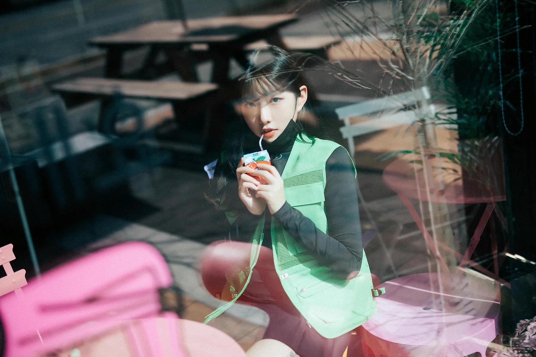 Loozy No.052 Sonson超市收银黑丝写真 - 3
