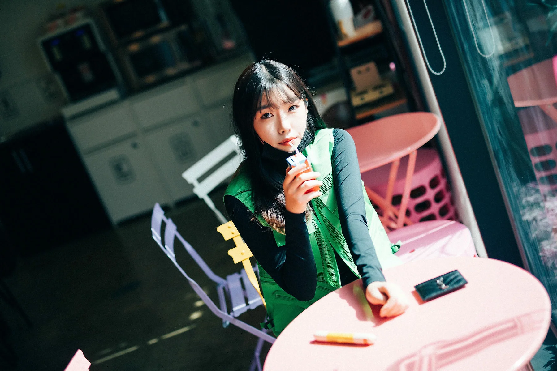 Loozy No.052 Sonson超市收银黑丝写真 - 4