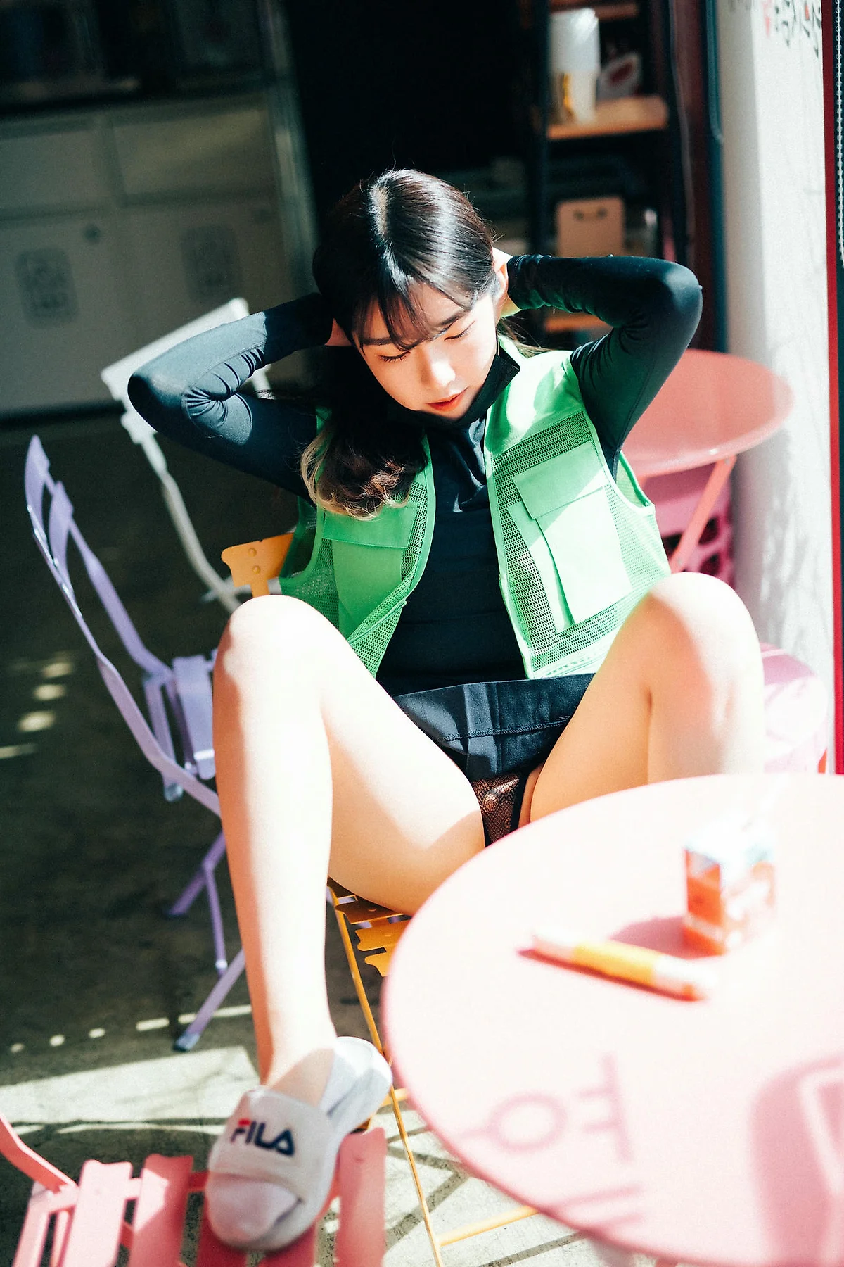 Loozy No.052 Sonson超市收银黑丝写真 - 5