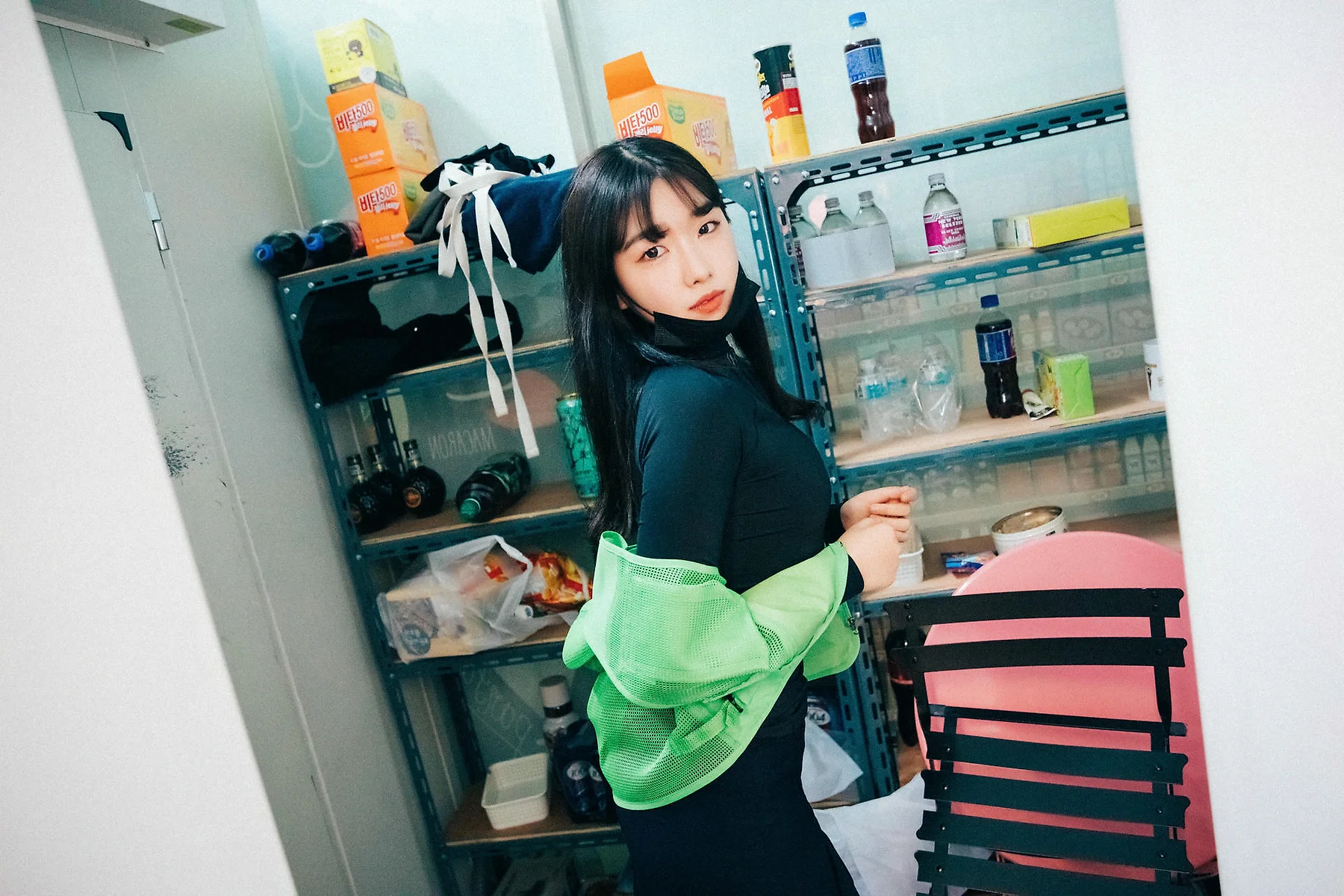 Loozy No.052 Sonson超市收银黑丝写真 - 2