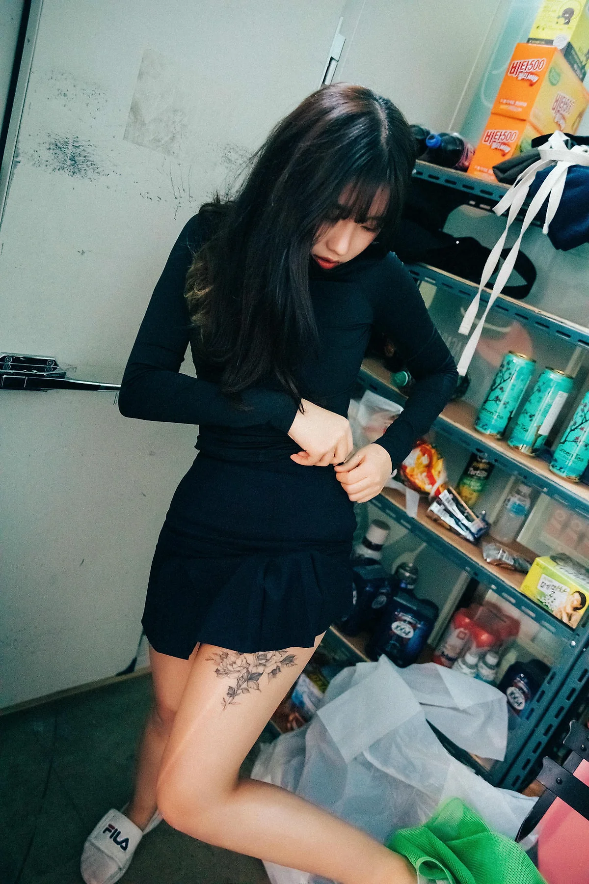 Loozy No.052 Sonson超市收银黑丝写真 - 5