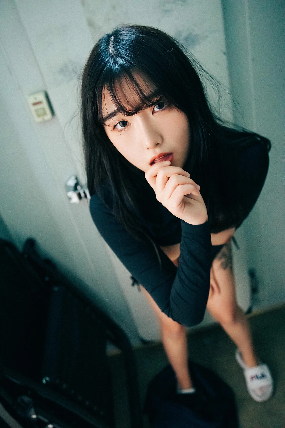 Loozy No.052 Sonson超市收银黑丝写真 - 2