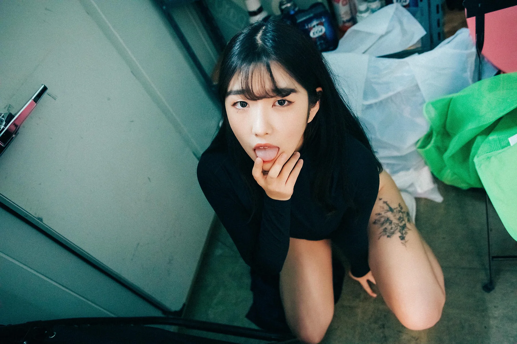 Loozy No.052 Sonson超市收银黑丝写真 - 6