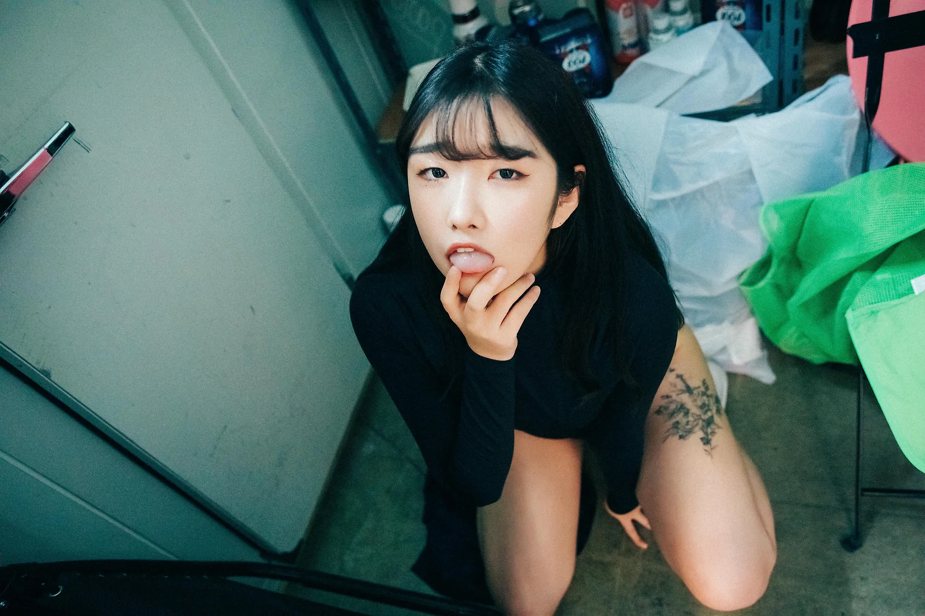 Loozy No.052 Sonson超市收银黑丝写真 - 7