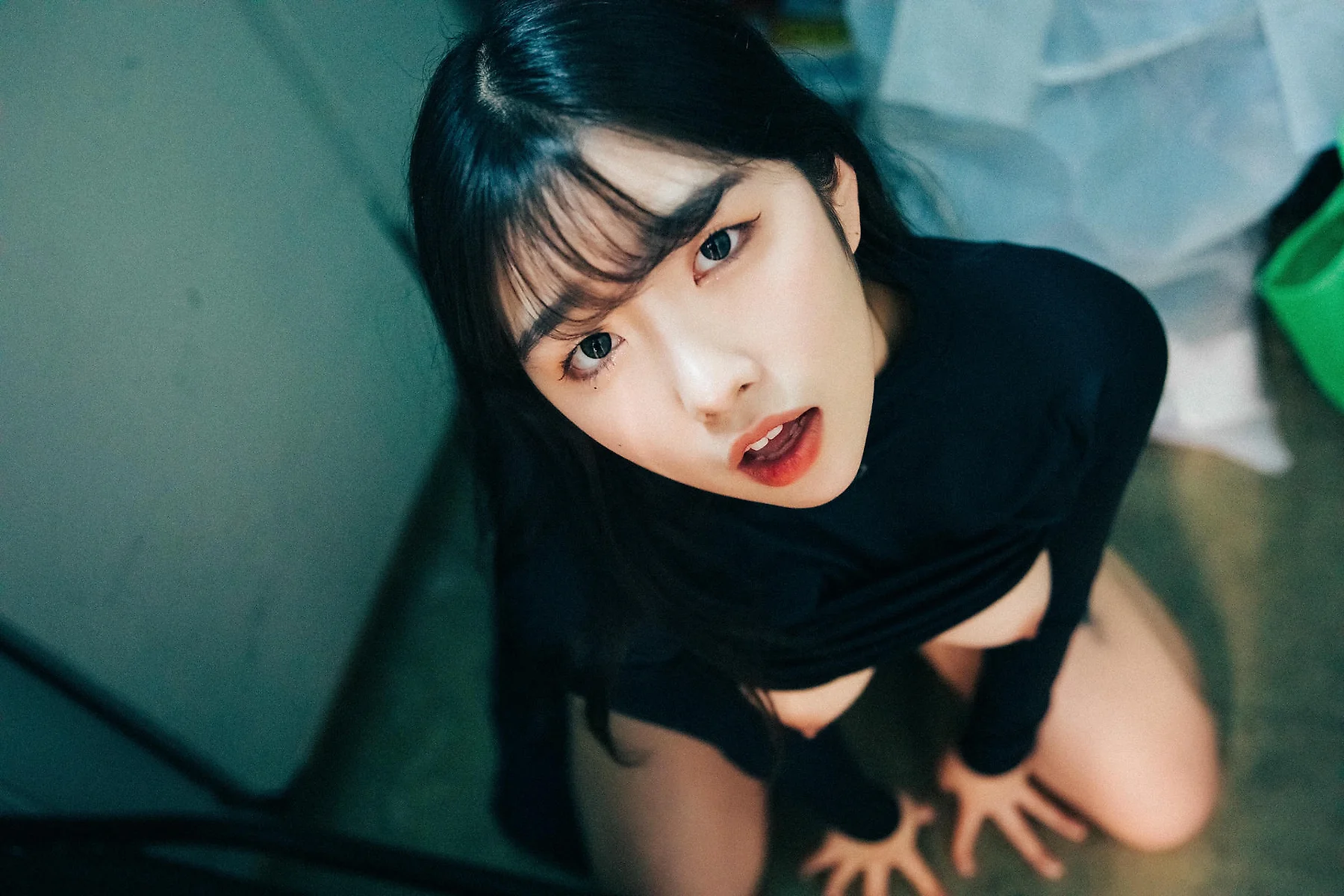 Loozy No.052 Sonson超市收银黑丝写真 - 9