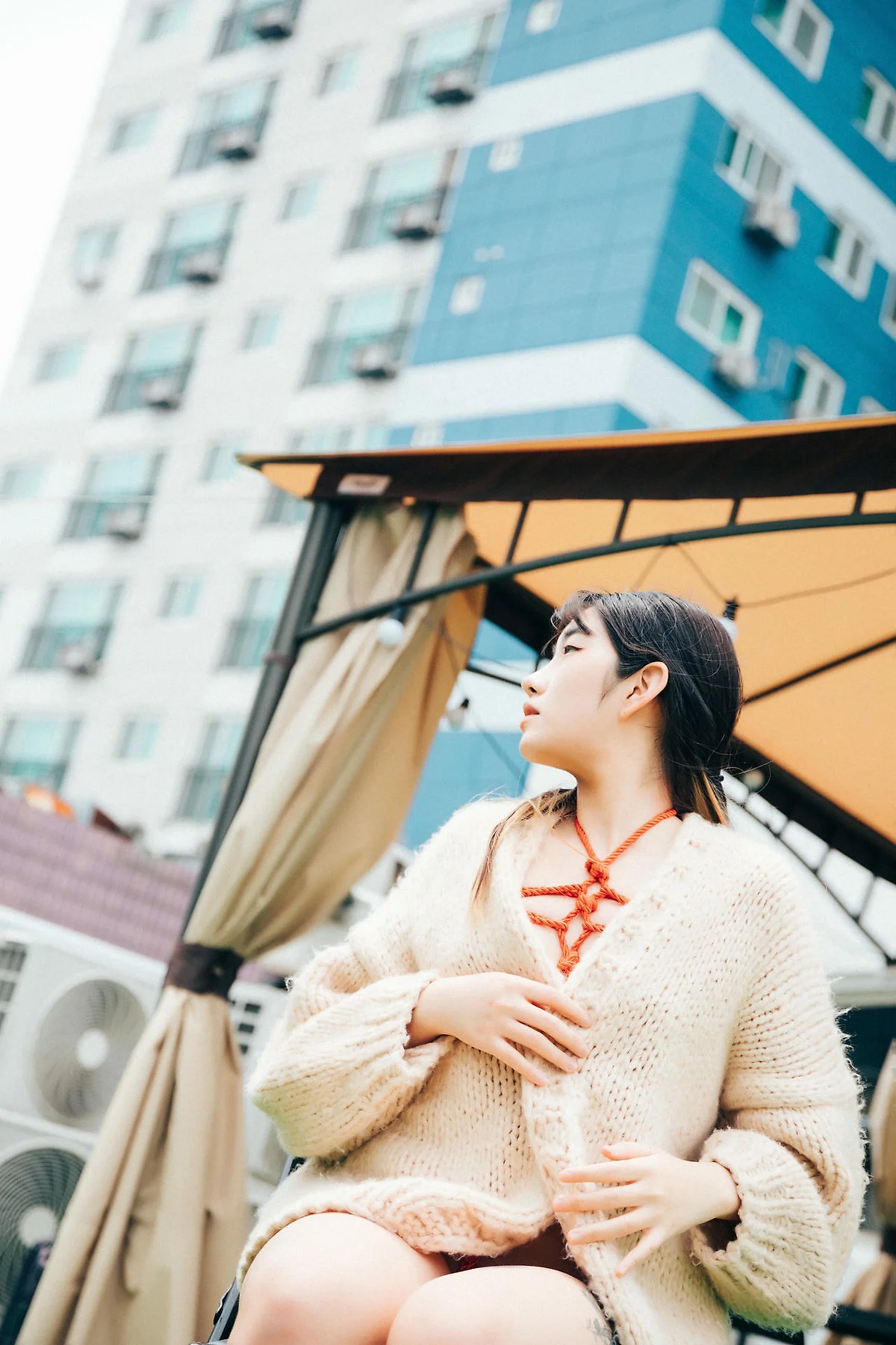 Loozy No.053 Sonson天台捆绑少女 - 6