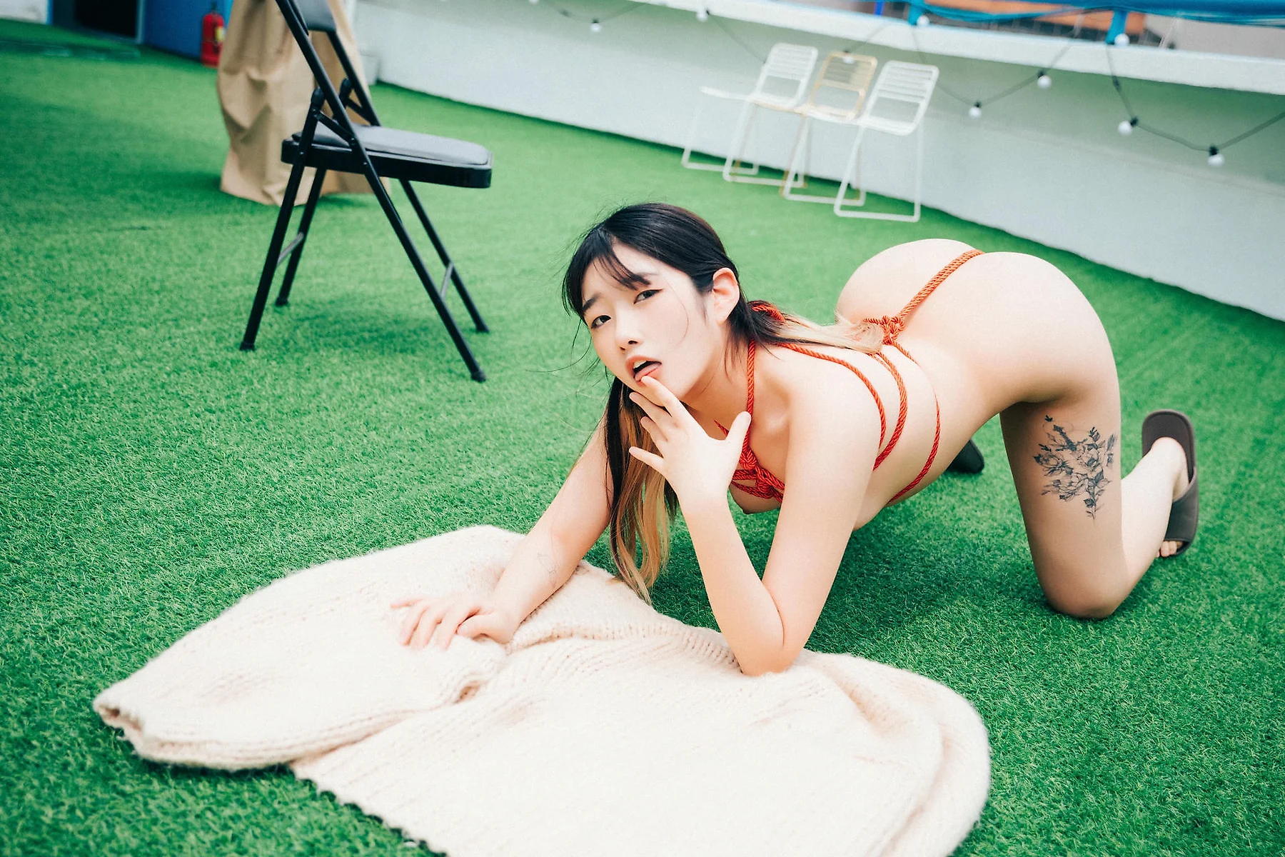 Loozy No.053 Sonson天台捆绑少女 - 10