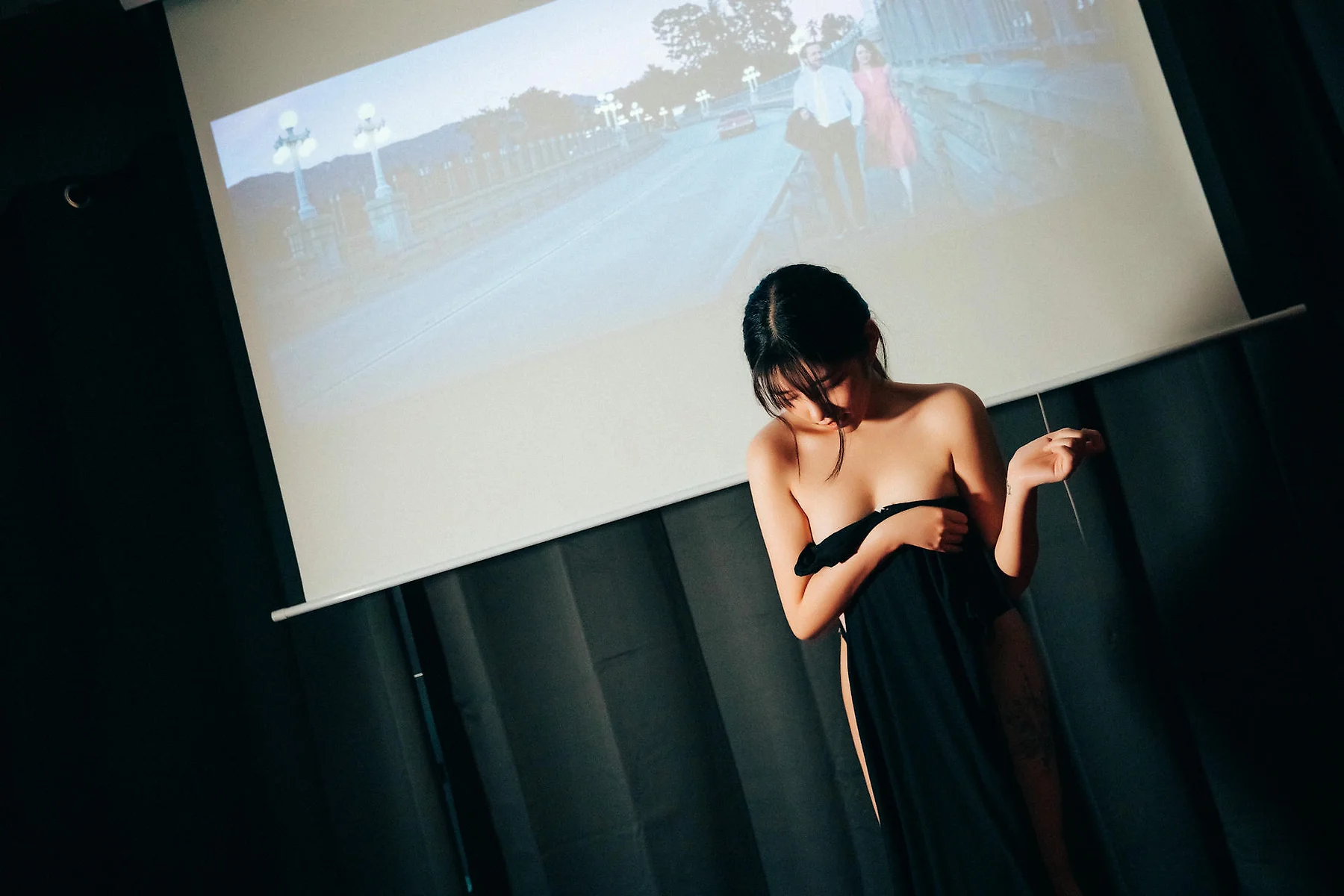 Loozy No.054 Sonson性感短裙影院主题 - 1