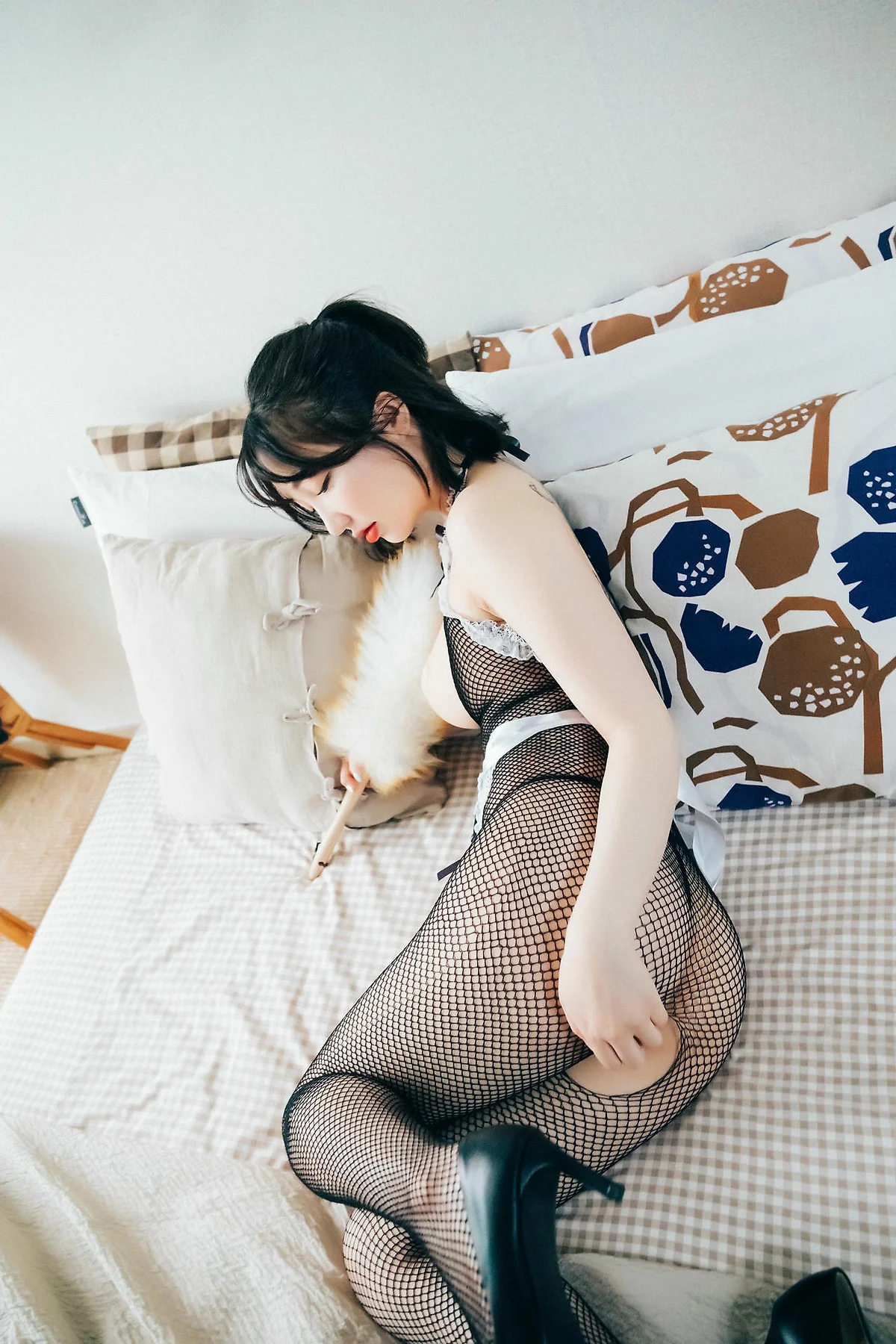 Loozy No.056 Ye Eun 网袜女仆制服 - 9
