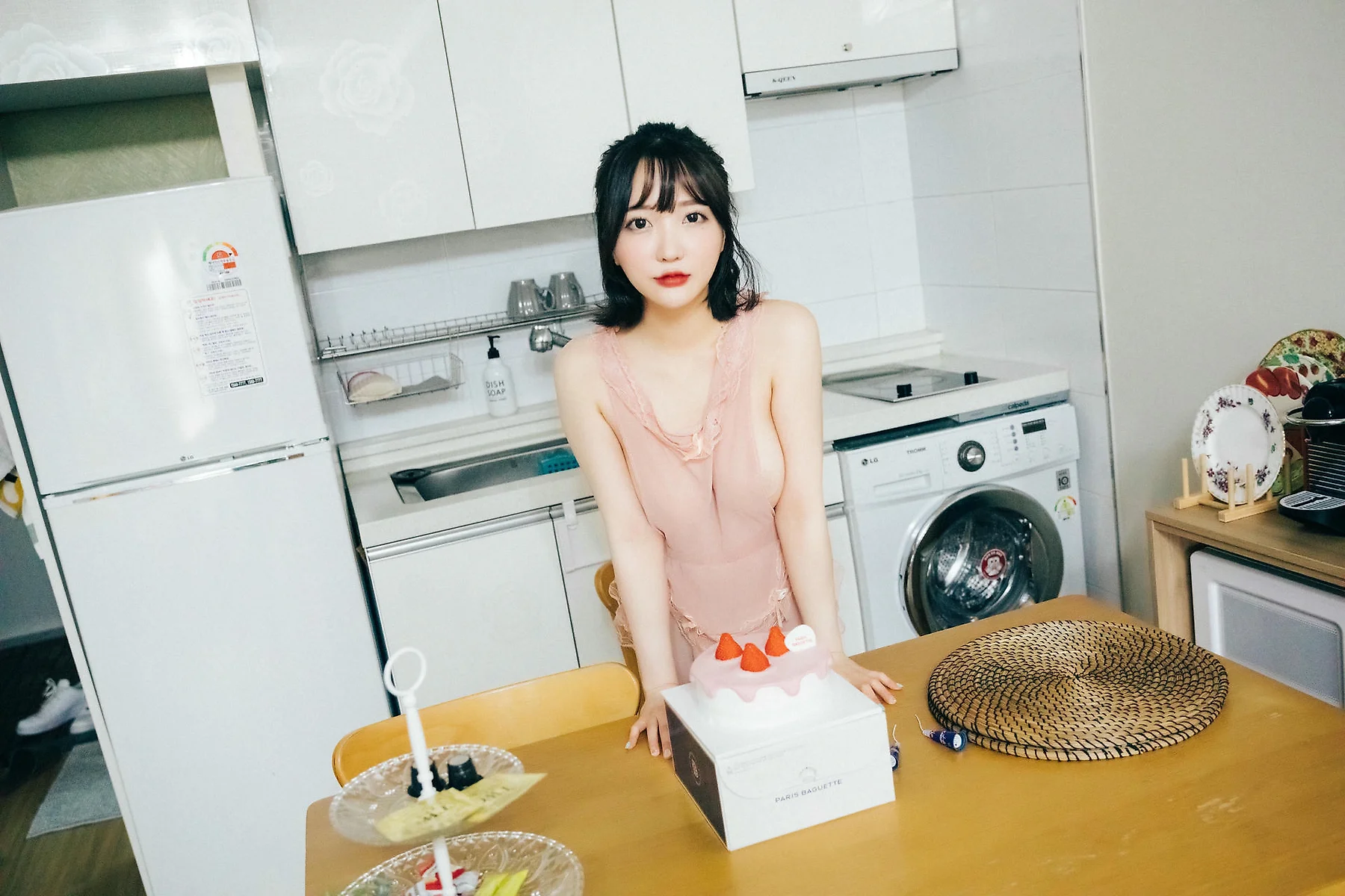 Loozy No.056 Ye Eun 网袜女仆制服 - 9