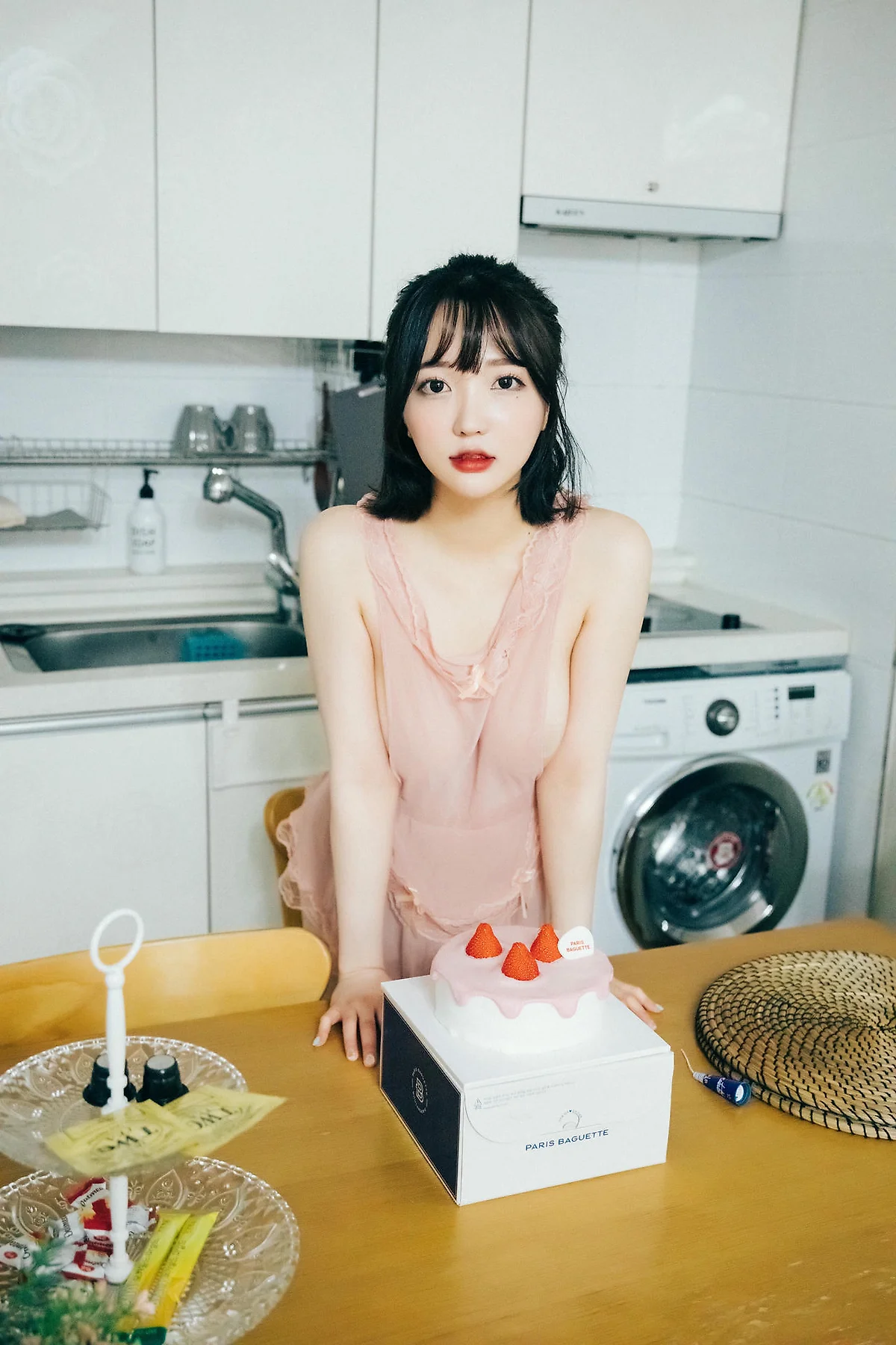 Loozy No.056 Ye Eun 网袜女仆制服 - 10