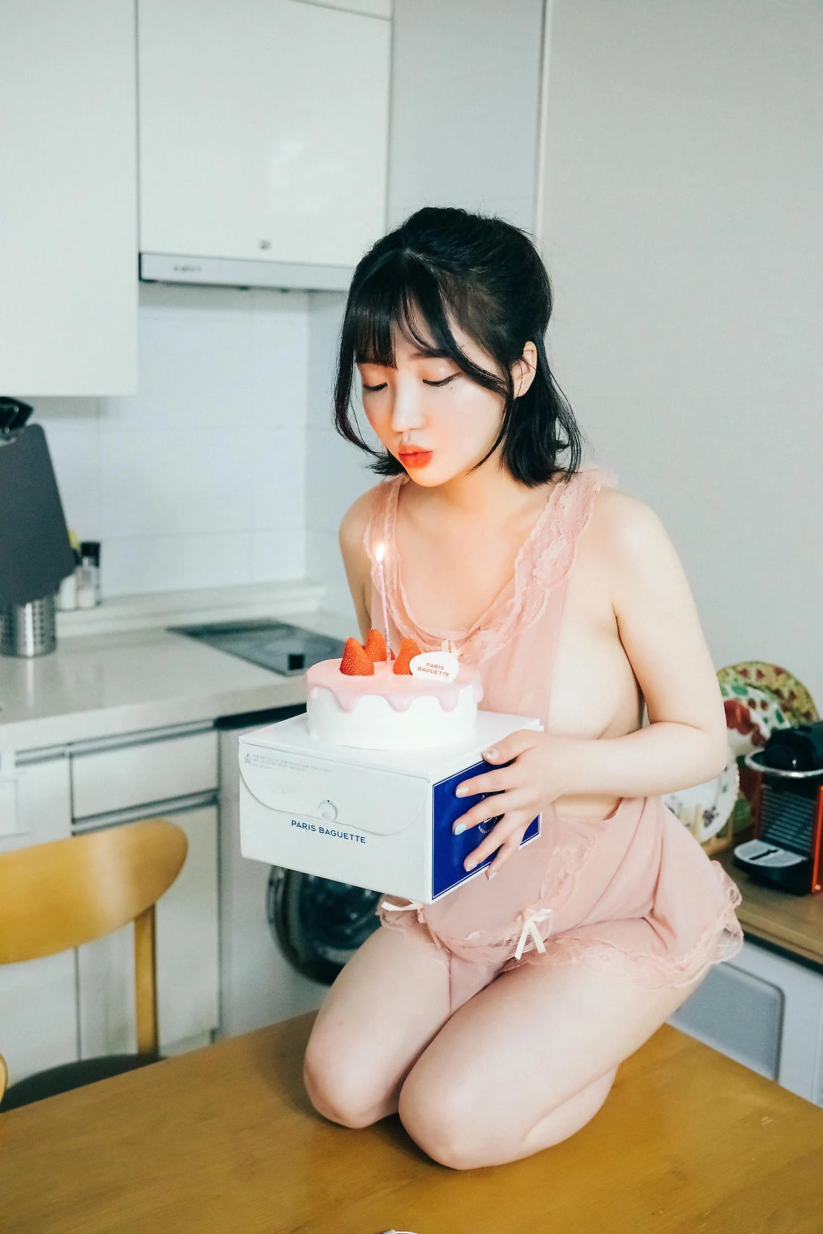 Loozy No.056 Ye Eun 网袜女仆制服 - 8