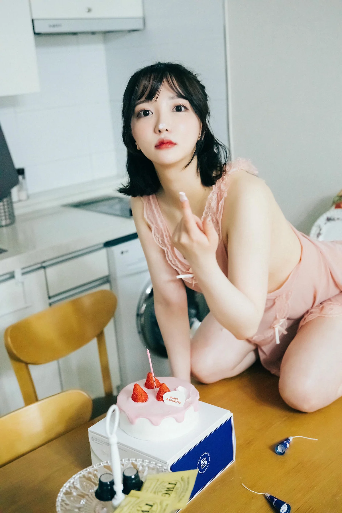 Loozy No.056 Ye Eun 网袜女仆制服 - 7