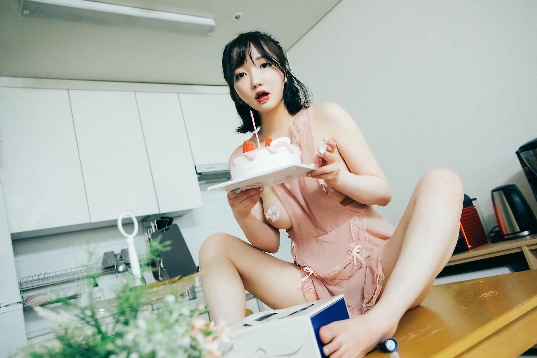 Loozy No.056 Ye Eun 网袜女仆制服 - 7