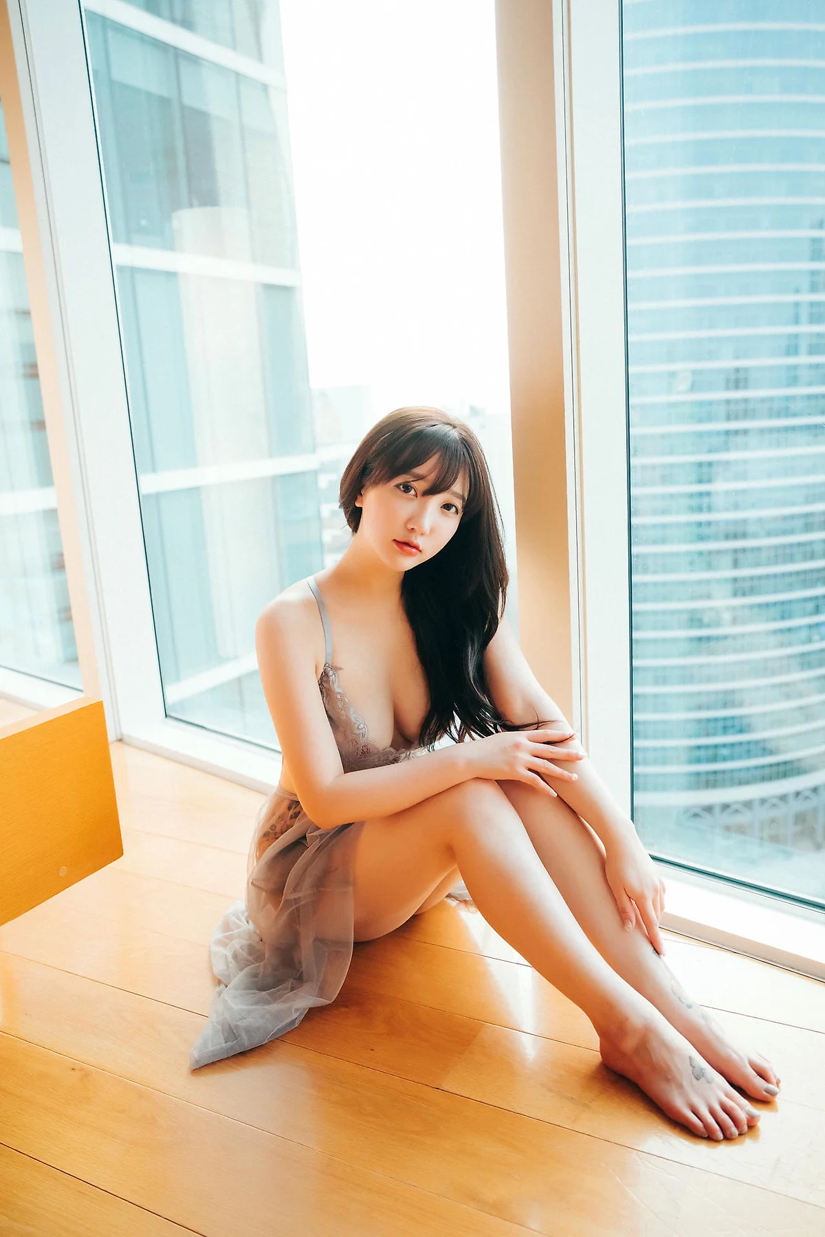 Loozy No.057 Ye Eun泡泡浴玉体湿身 - 7