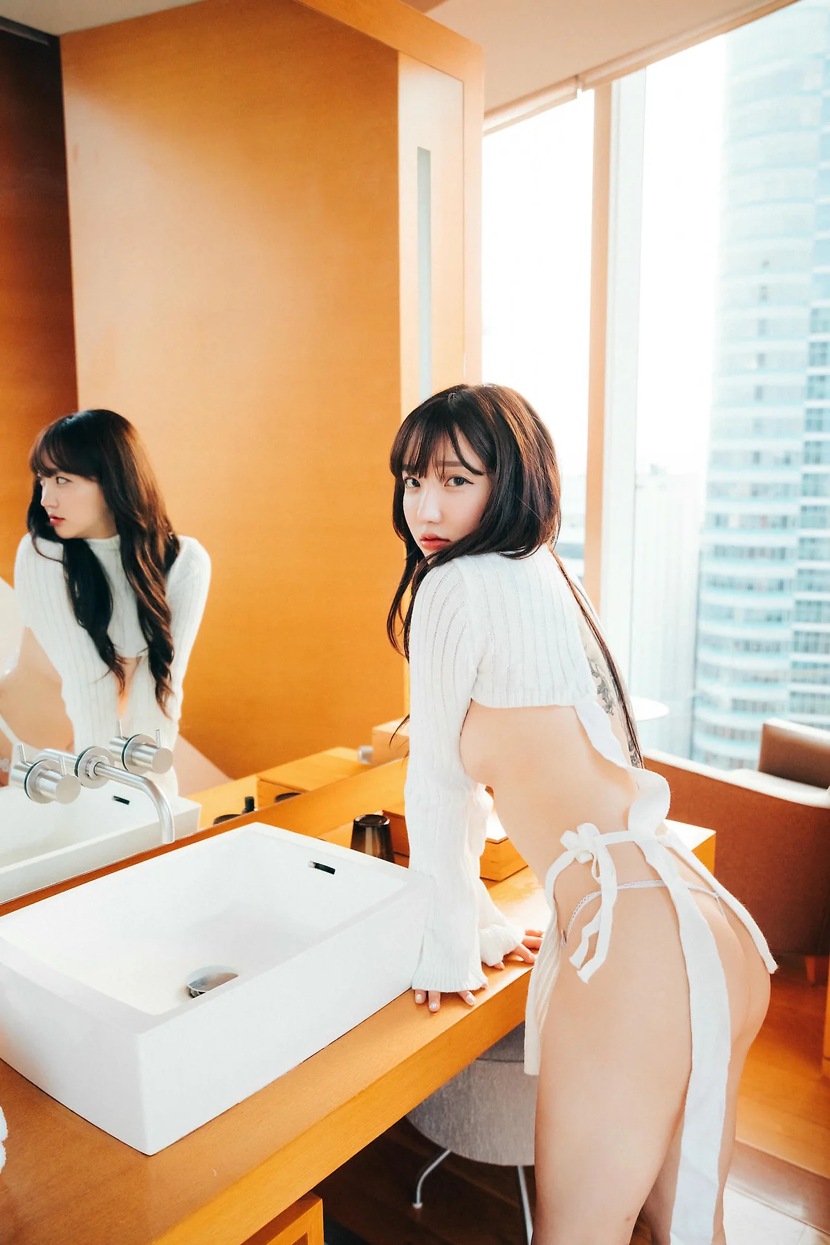 Loozy No.057 Ye Eun泡泡浴玉体湿身 - 8