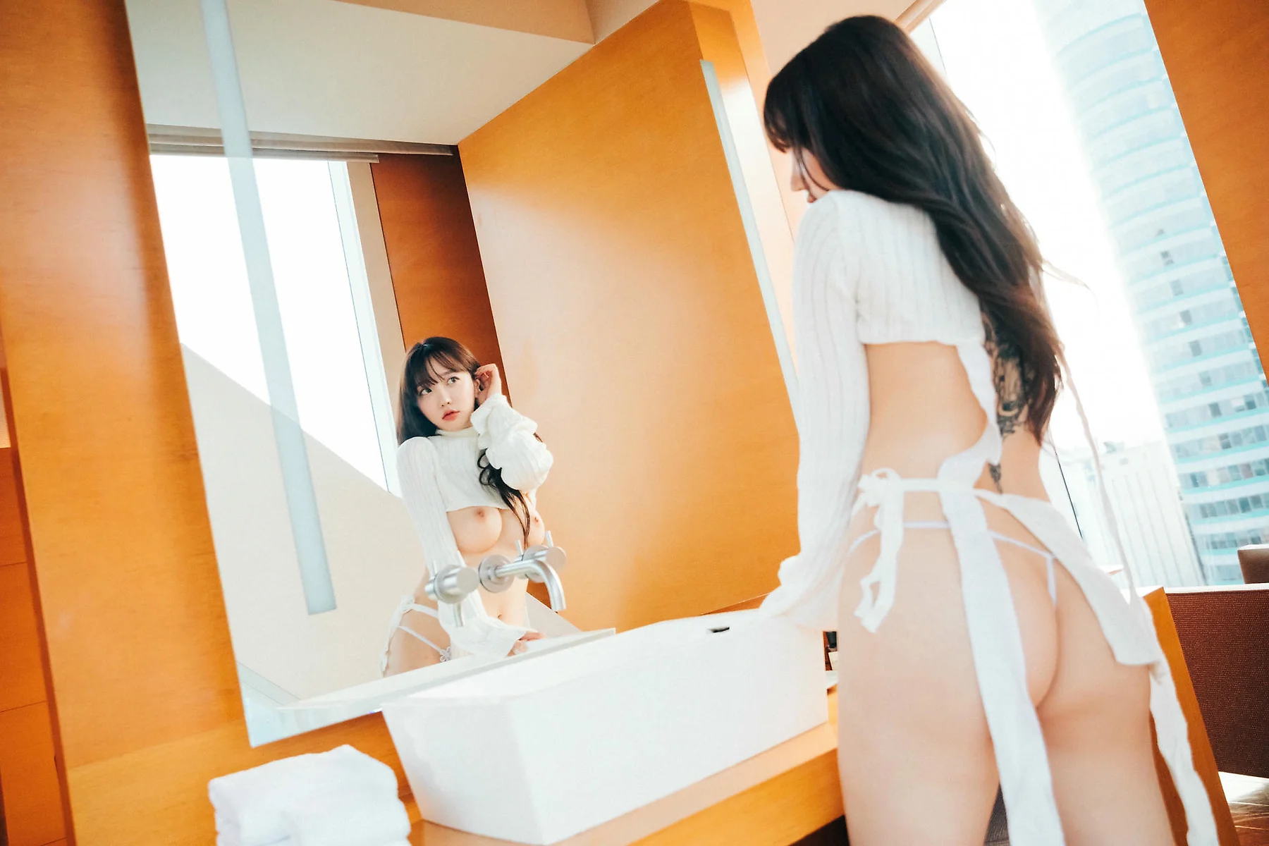 Loozy No.057 Ye Eun泡泡浴玉体湿身 - 1