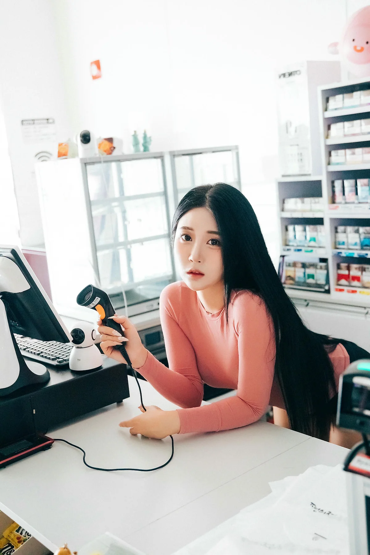 Loozy No.061 Bomi超市长发美女 - 10
