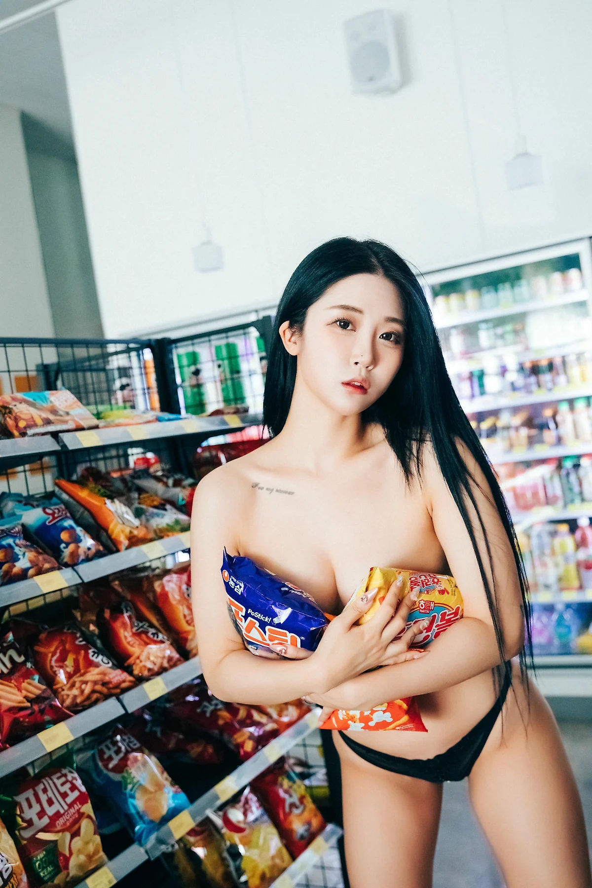Loozy No.061 Bomi超市长发美女 - 7