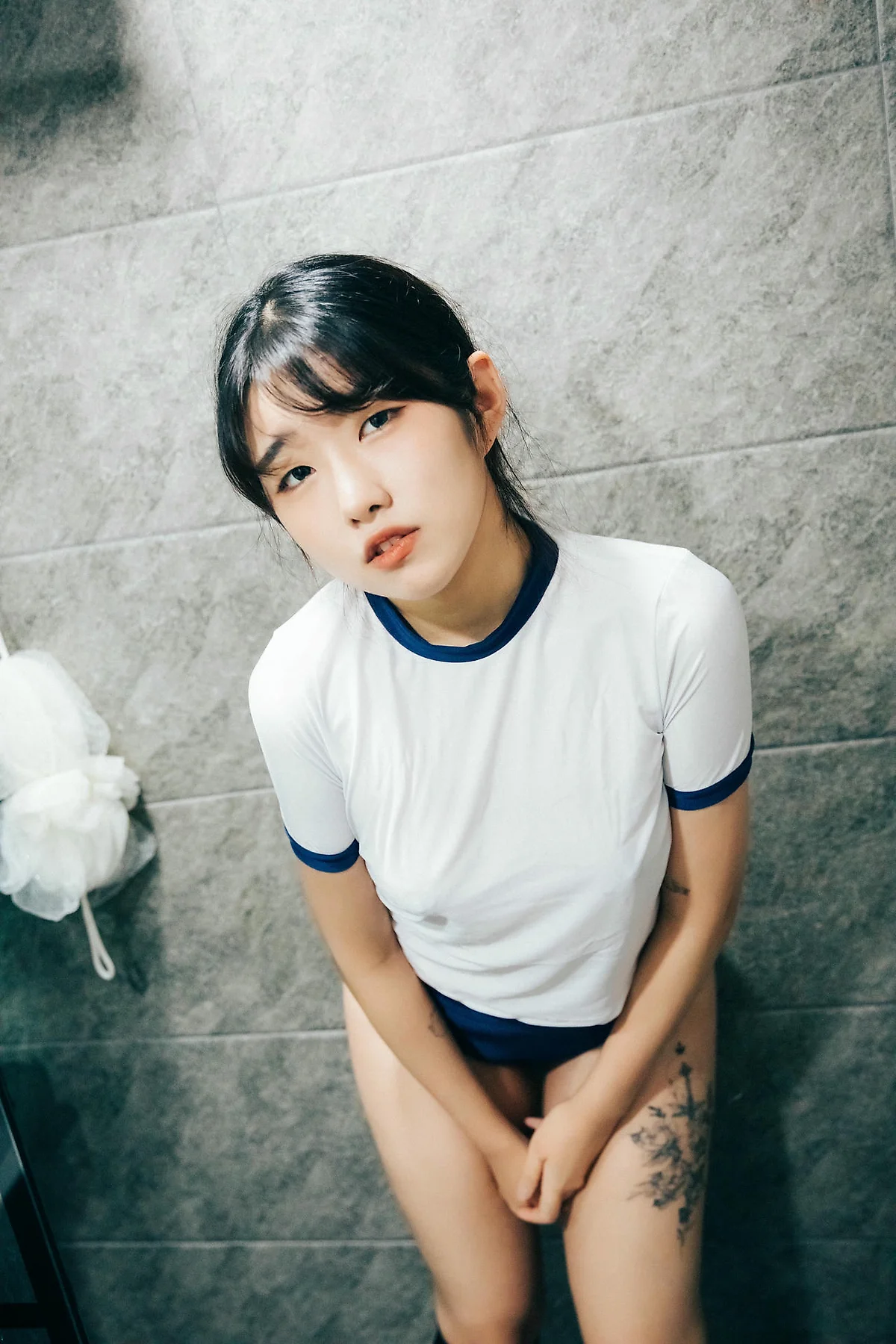 Loozy No.066 SonSon少女湿身白丝 - 2