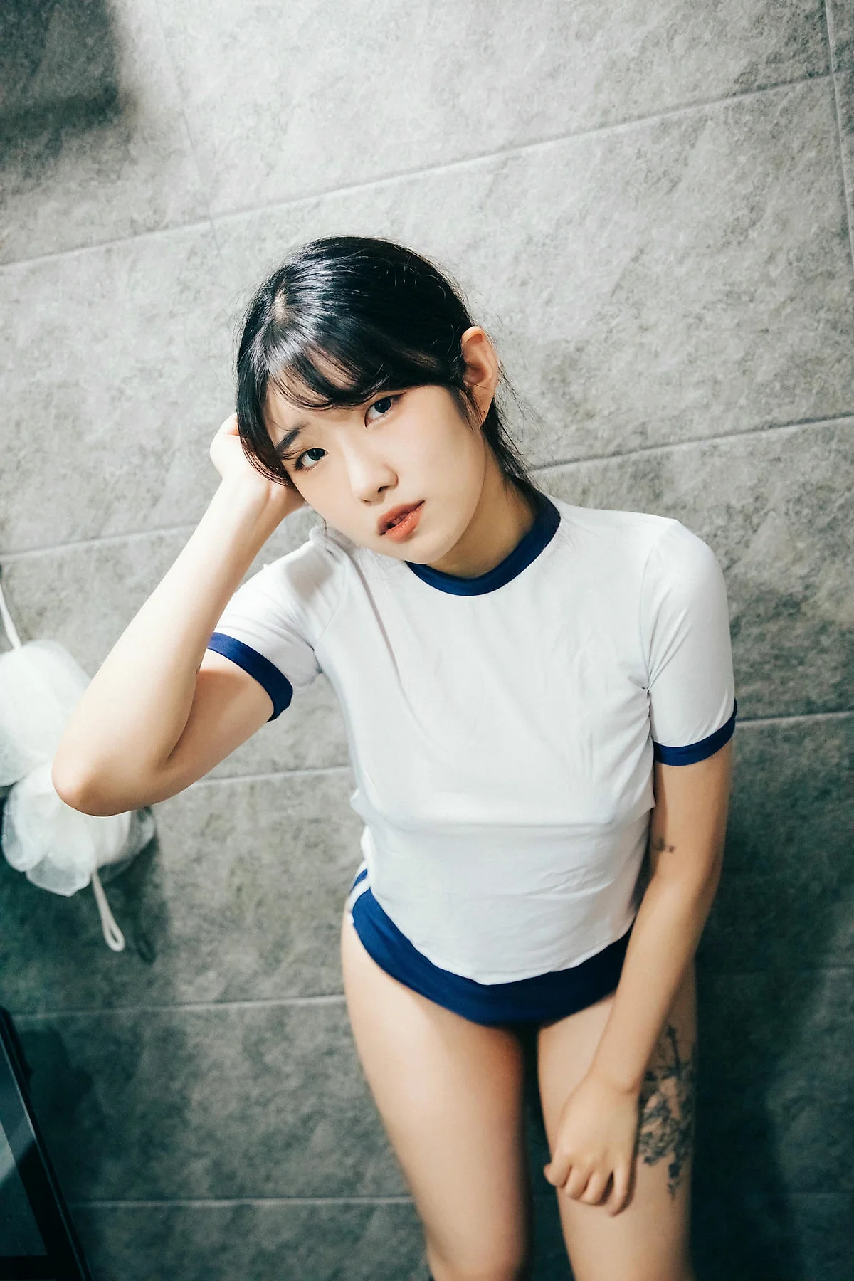 Loozy No.066 SonSon少女湿身白丝 - 3