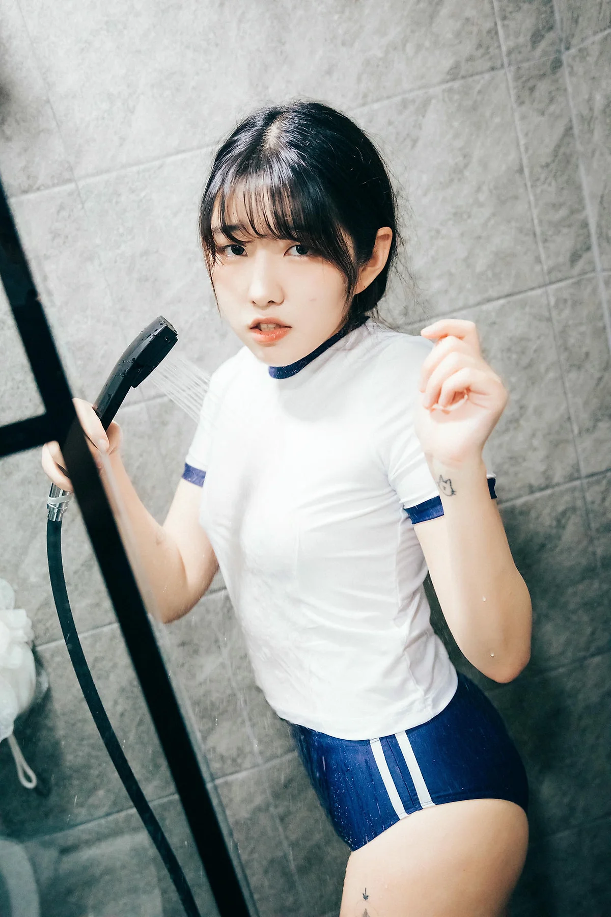 Loozy No.066 SonSon少女湿身白丝 - 7