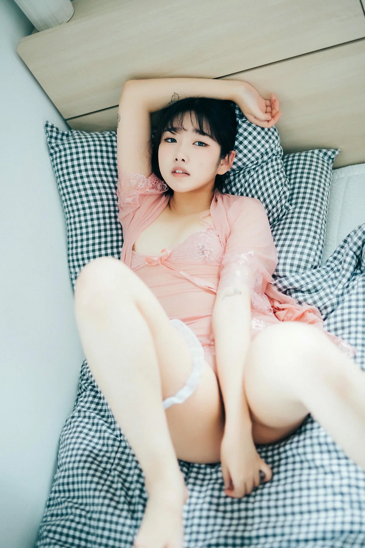 Loozy No.066 SonSon少女湿身白丝 - 8