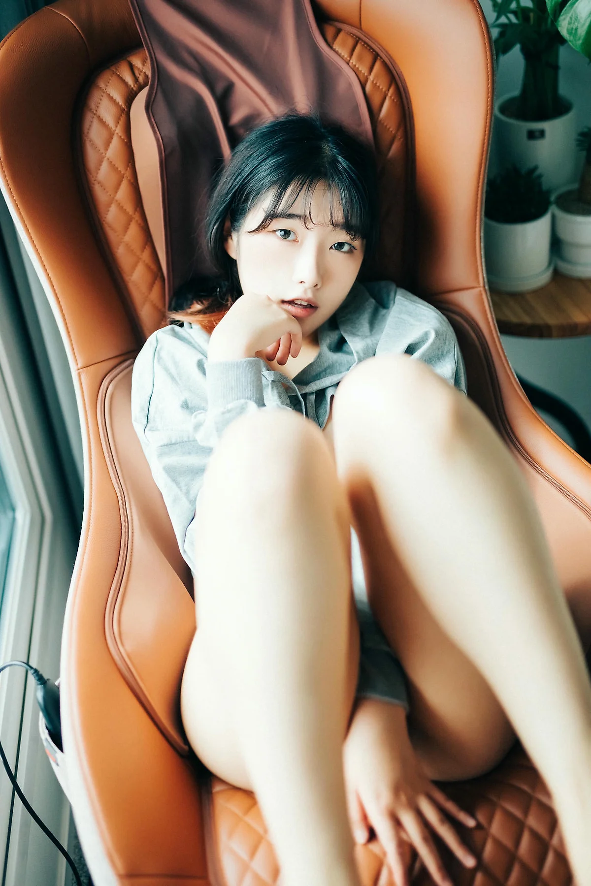 Loozy No.066 SonSon少女湿身白丝 - 4