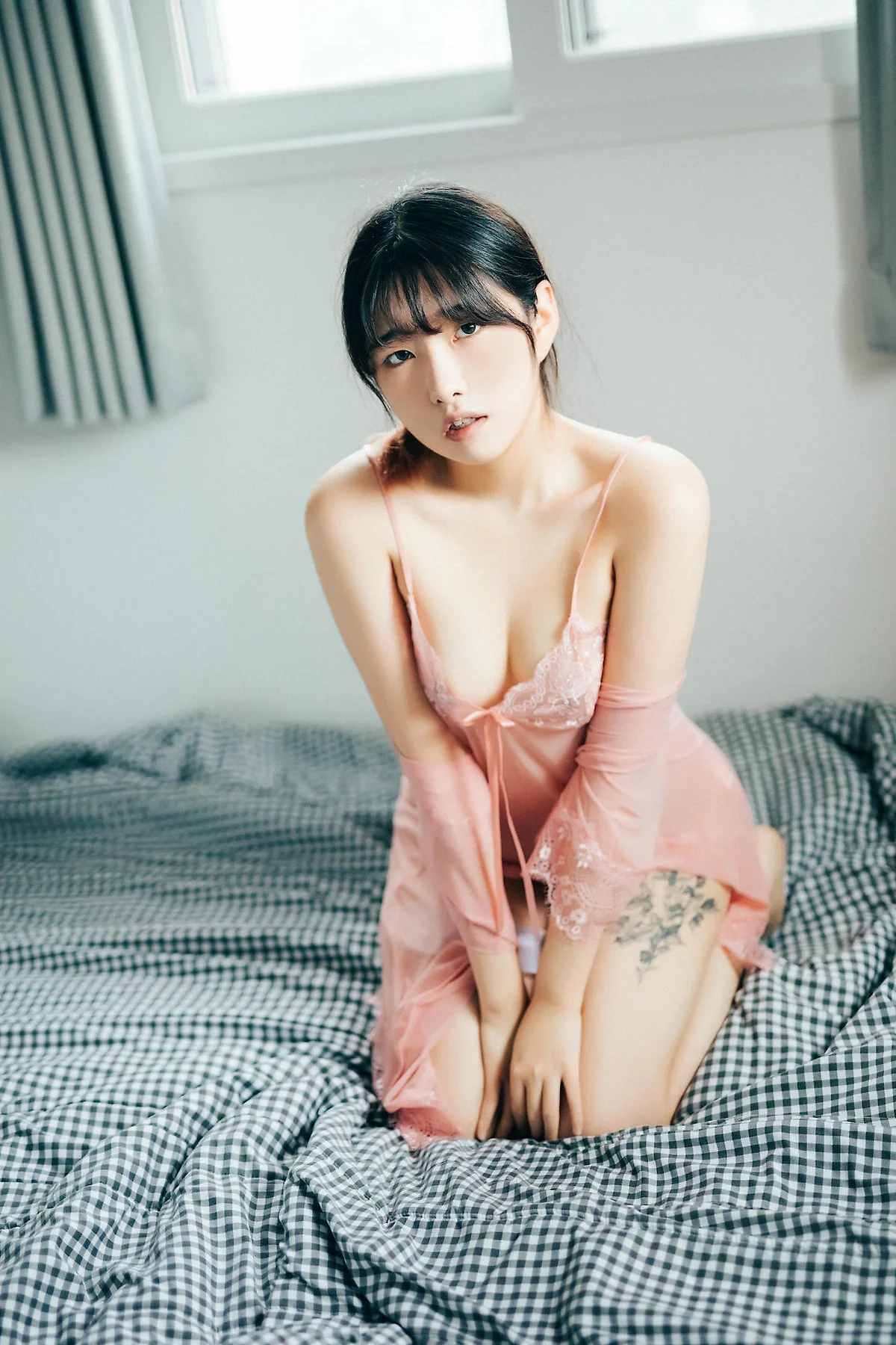 Loozy No.066 SonSon少女湿身白丝 - 5