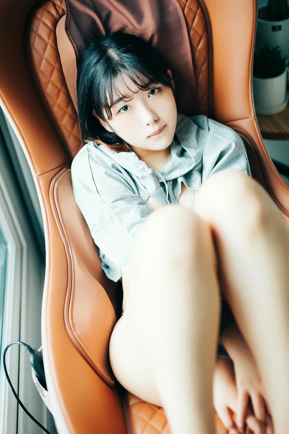 Loozy No.066 SonSon少女湿身白丝 - 8