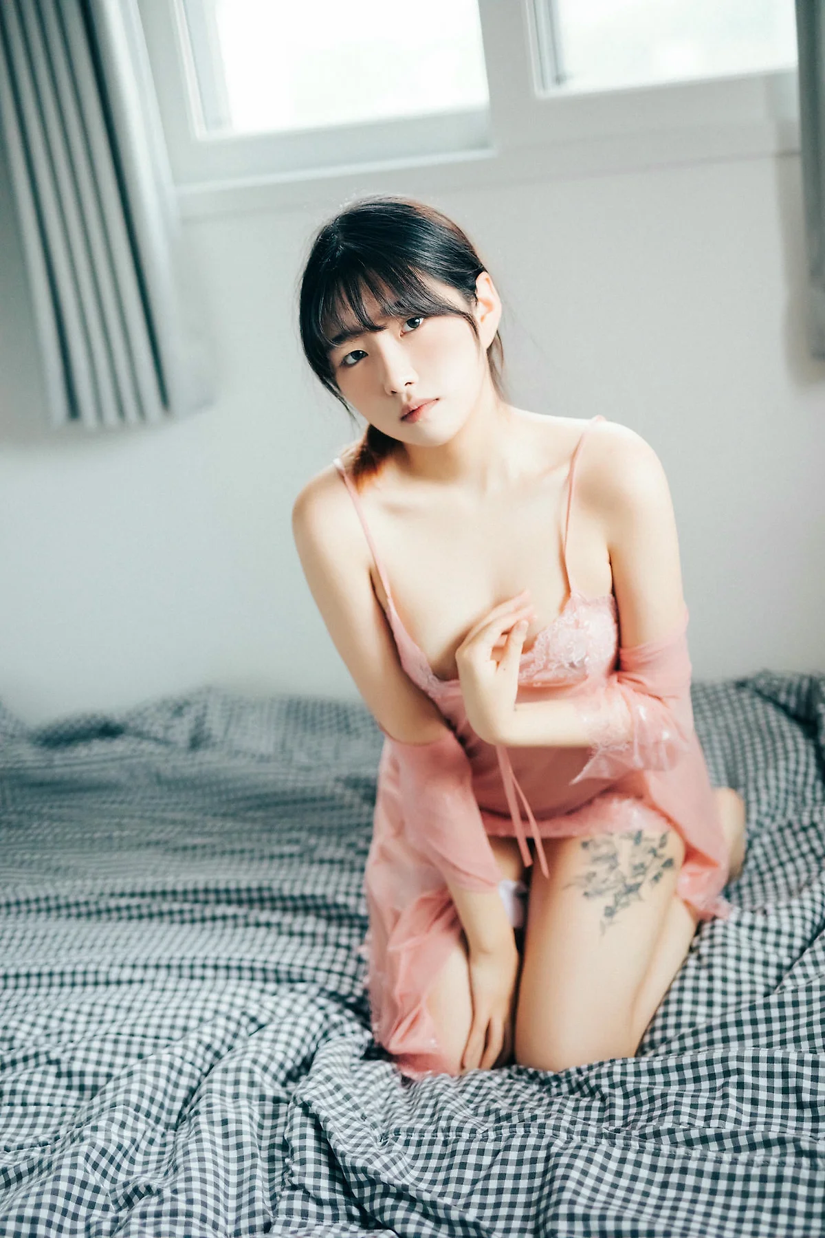 Loozy No.066 SonSon少女湿身白丝 - 9
