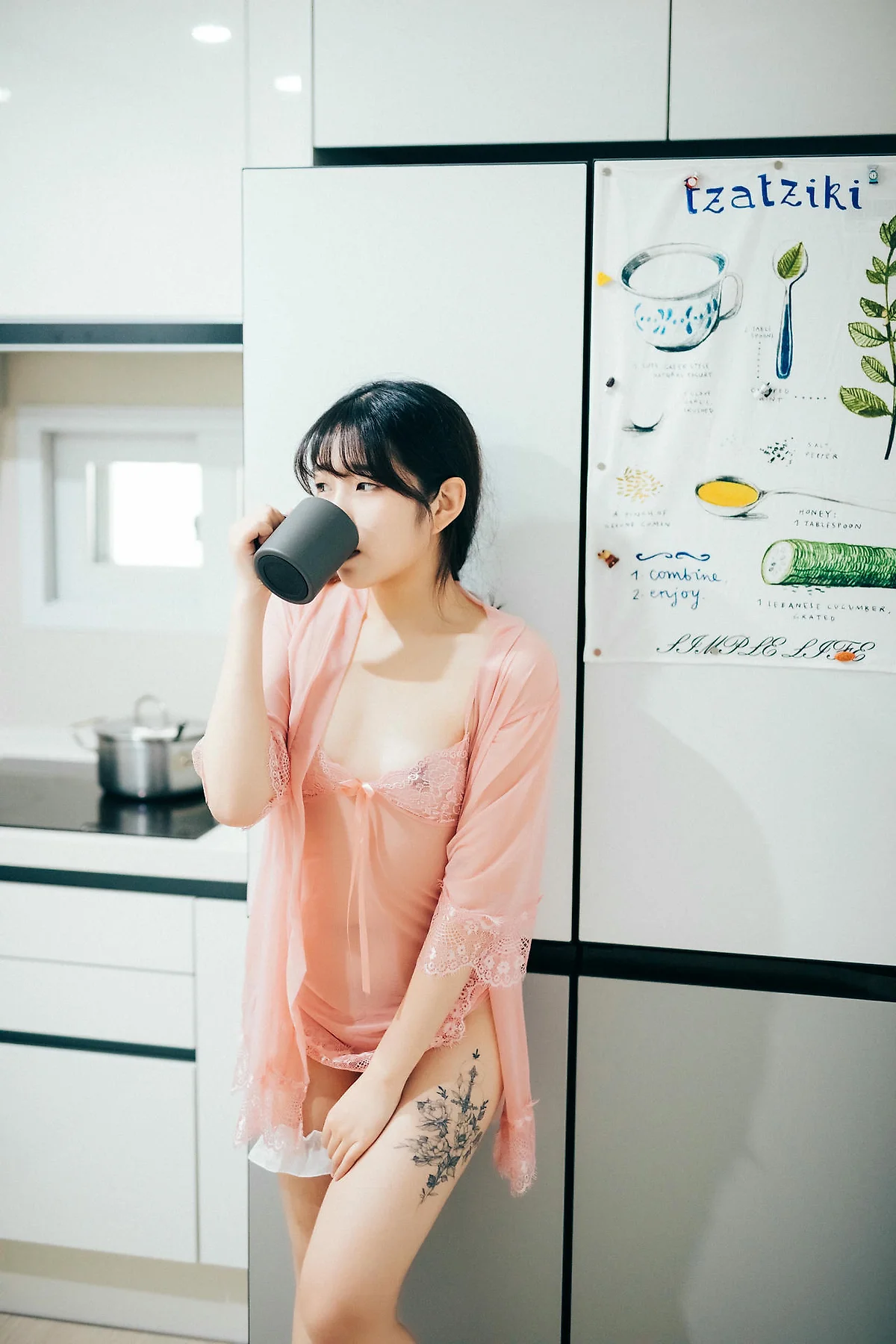 Loozy No.066 SonSon少女湿身白丝 - 7