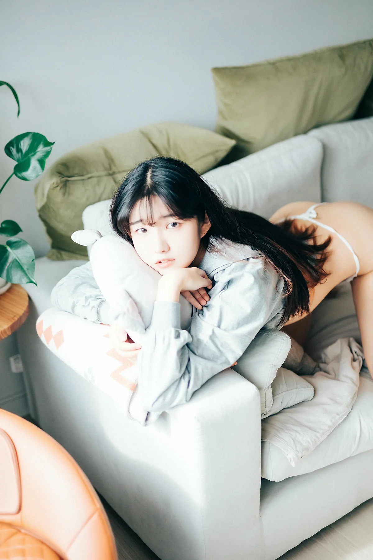 Loozy No.066 SonSon少女湿身白丝 - 2