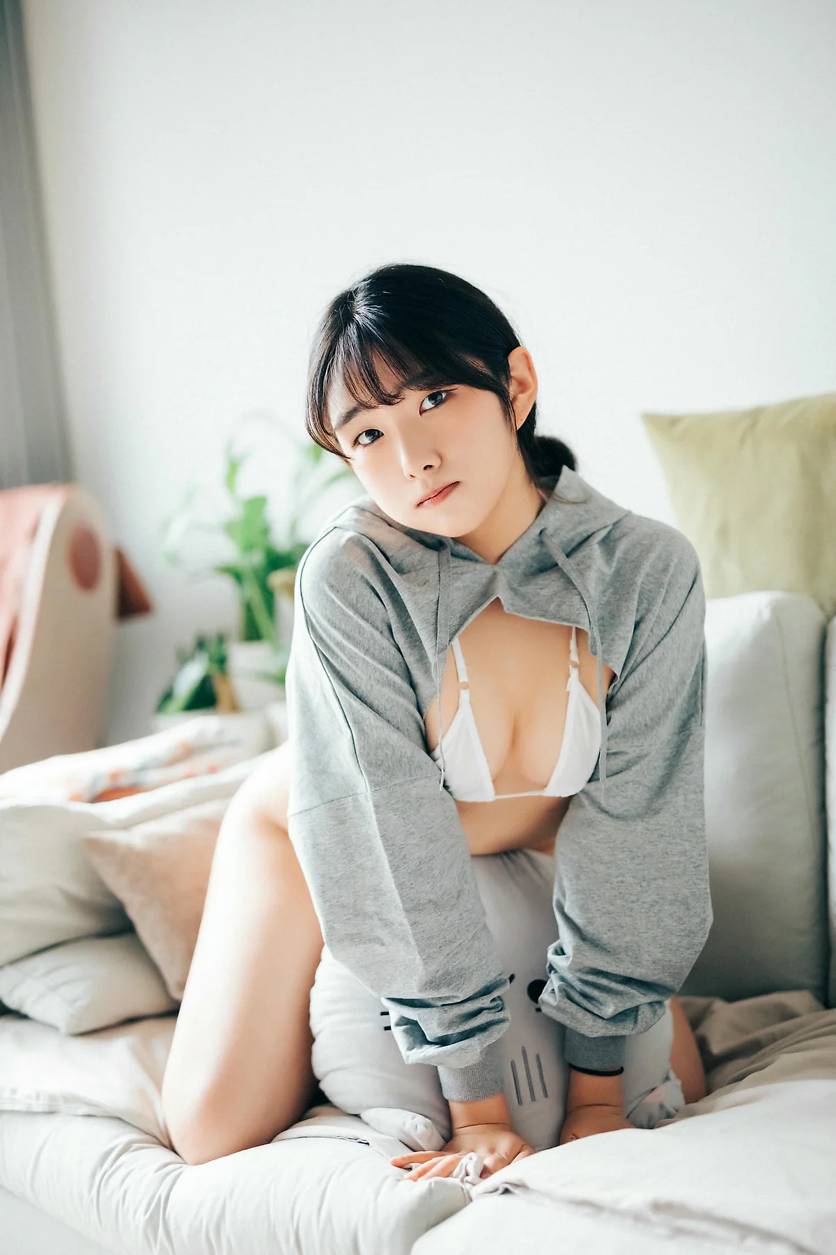 Loozy No.066 SonSon少女湿身白丝 - 5