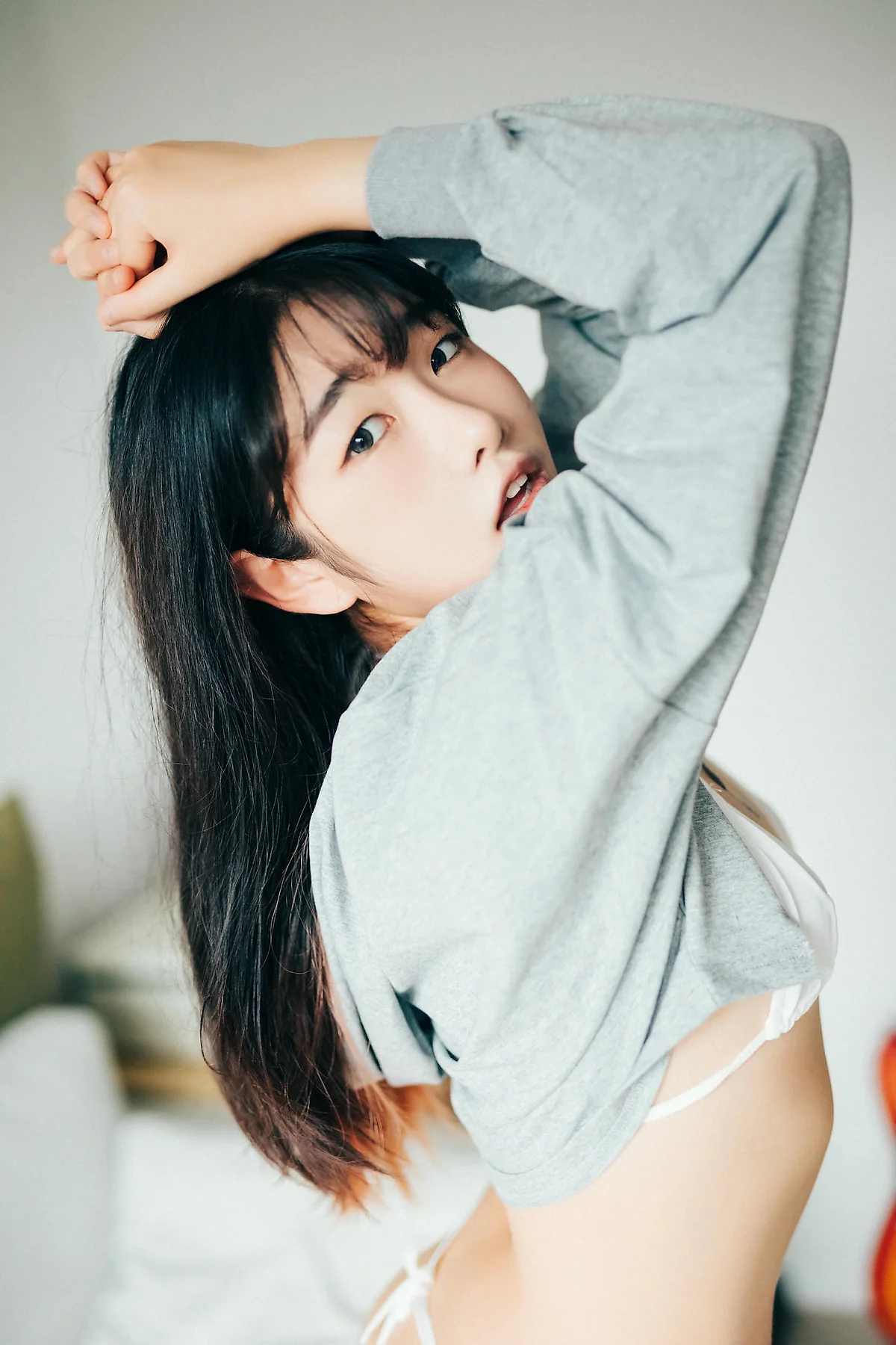 Loozy No.066 SonSon少女湿身白丝 - 6