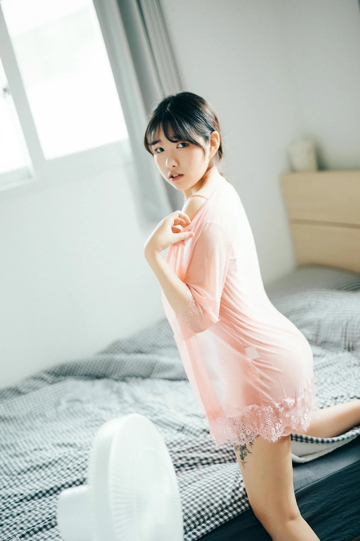 Loozy No.066 SonSon少女湿身白丝 - 9