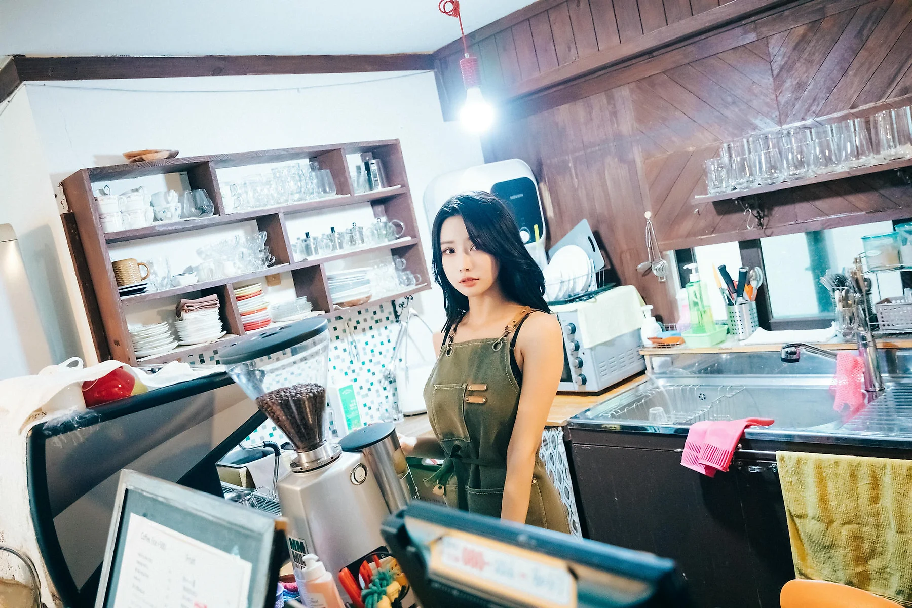 Loozy No.069 Yeonyu美臀黑丝短裙 - 10
