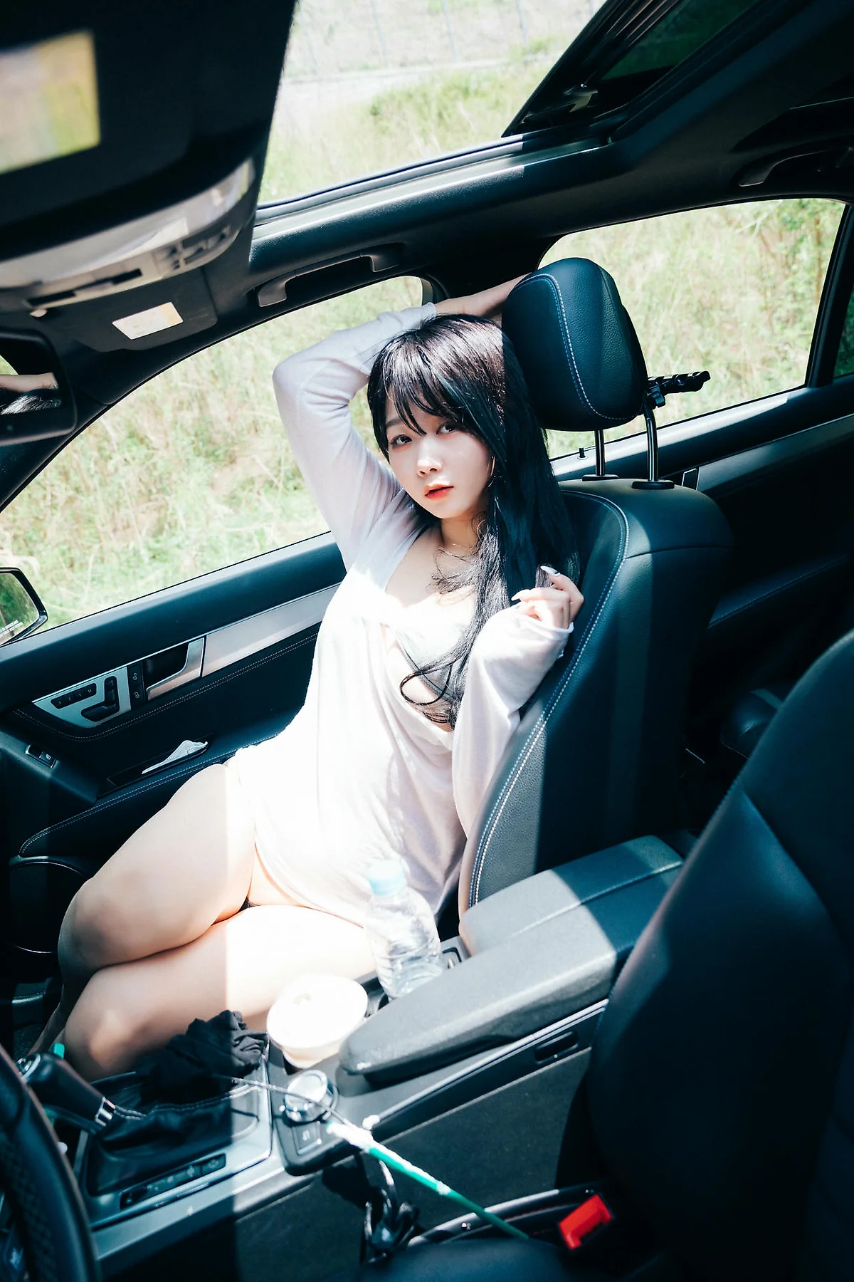 Loozy No.072 Zia车内写真乳贴 - 3