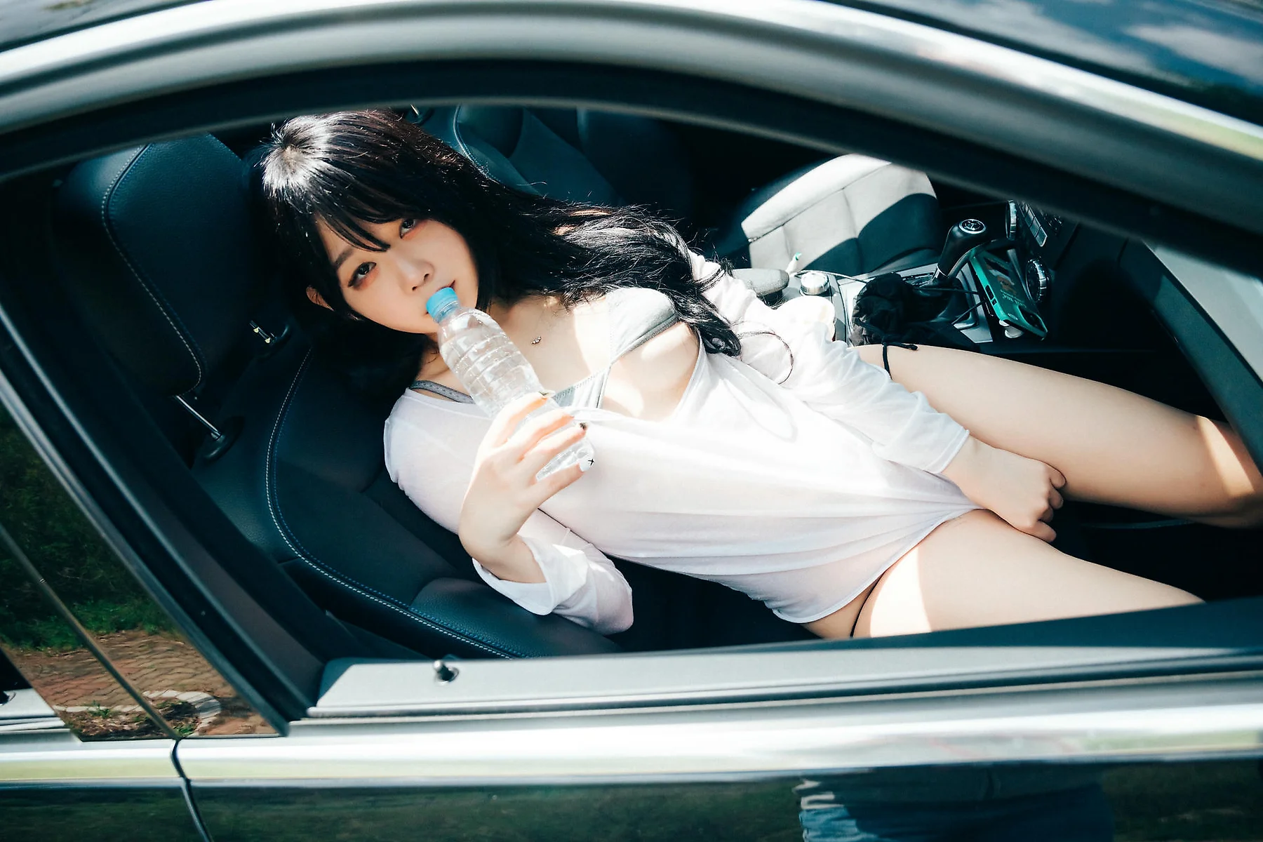 Loozy No.072 Zia车内写真乳贴 - 6