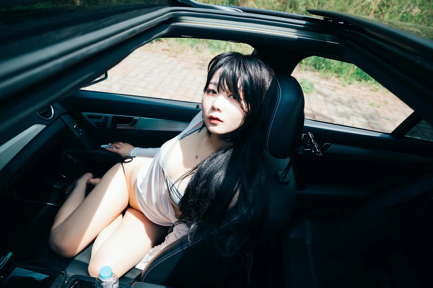 Loozy No.072 Zia车内写真乳贴 - 10