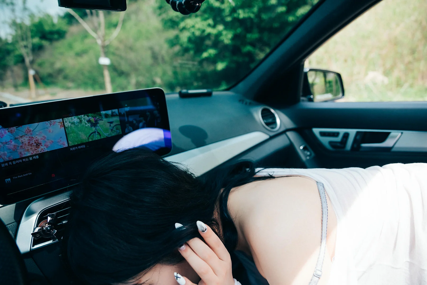 Loozy No.072 Zia车内写真乳贴 - 9