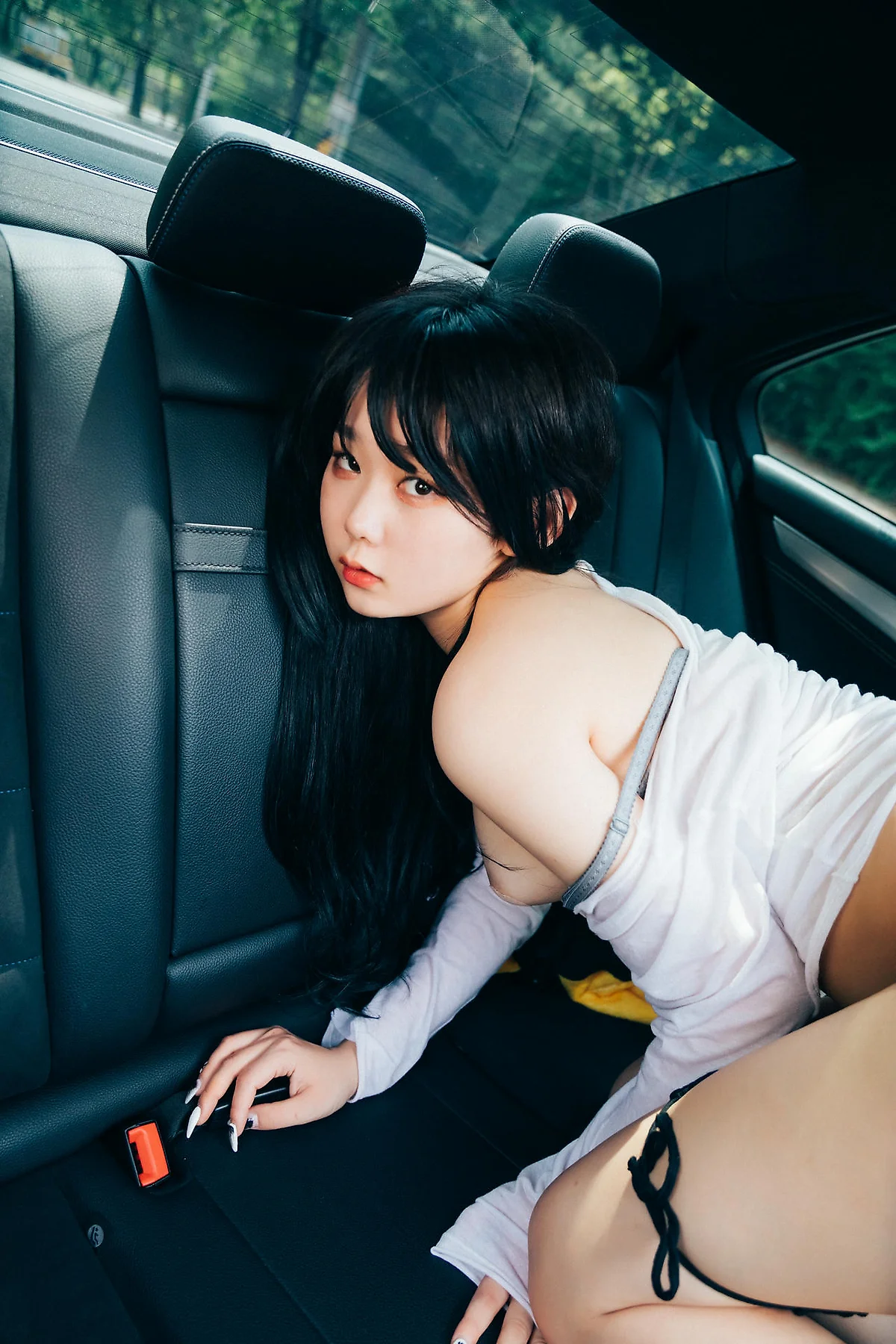 Loozy No.072 Zia车内写真乳贴 - 10
