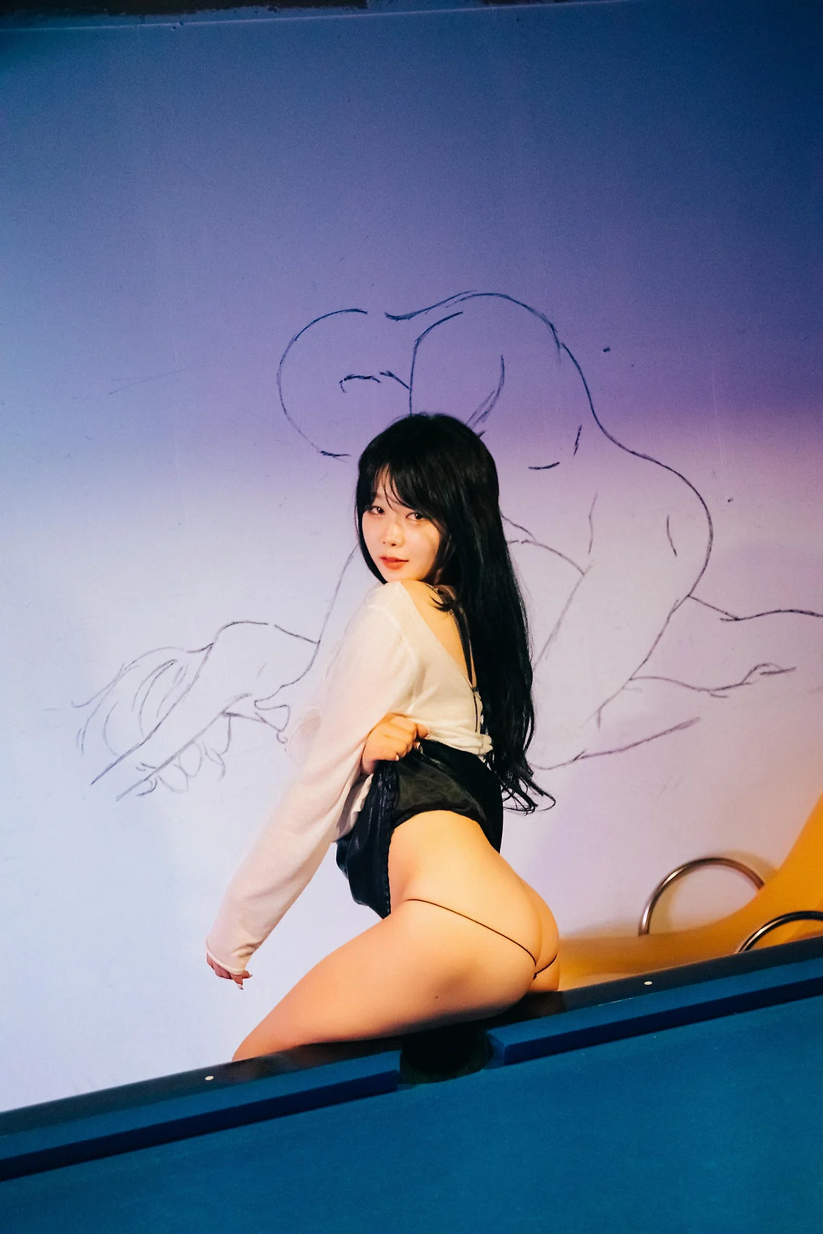 Loozy No.072 Zia车内写真乳贴 - 9