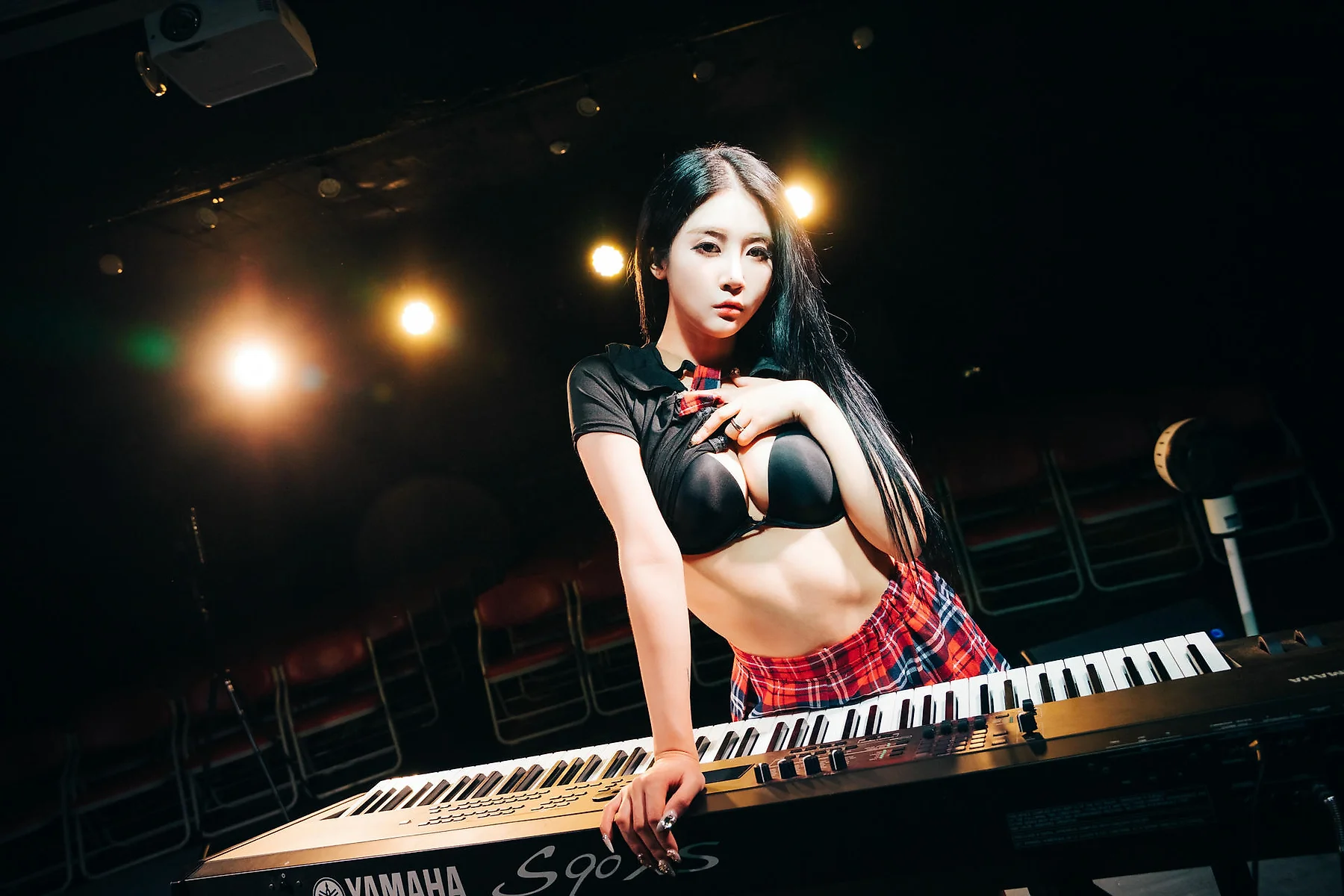 Loozy No.075 Bomi舞台写真翘臀 - 9