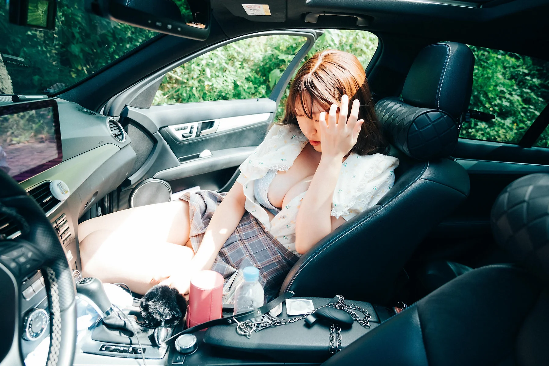 Loozy No.077 Mozzi户外jk写真 - 1